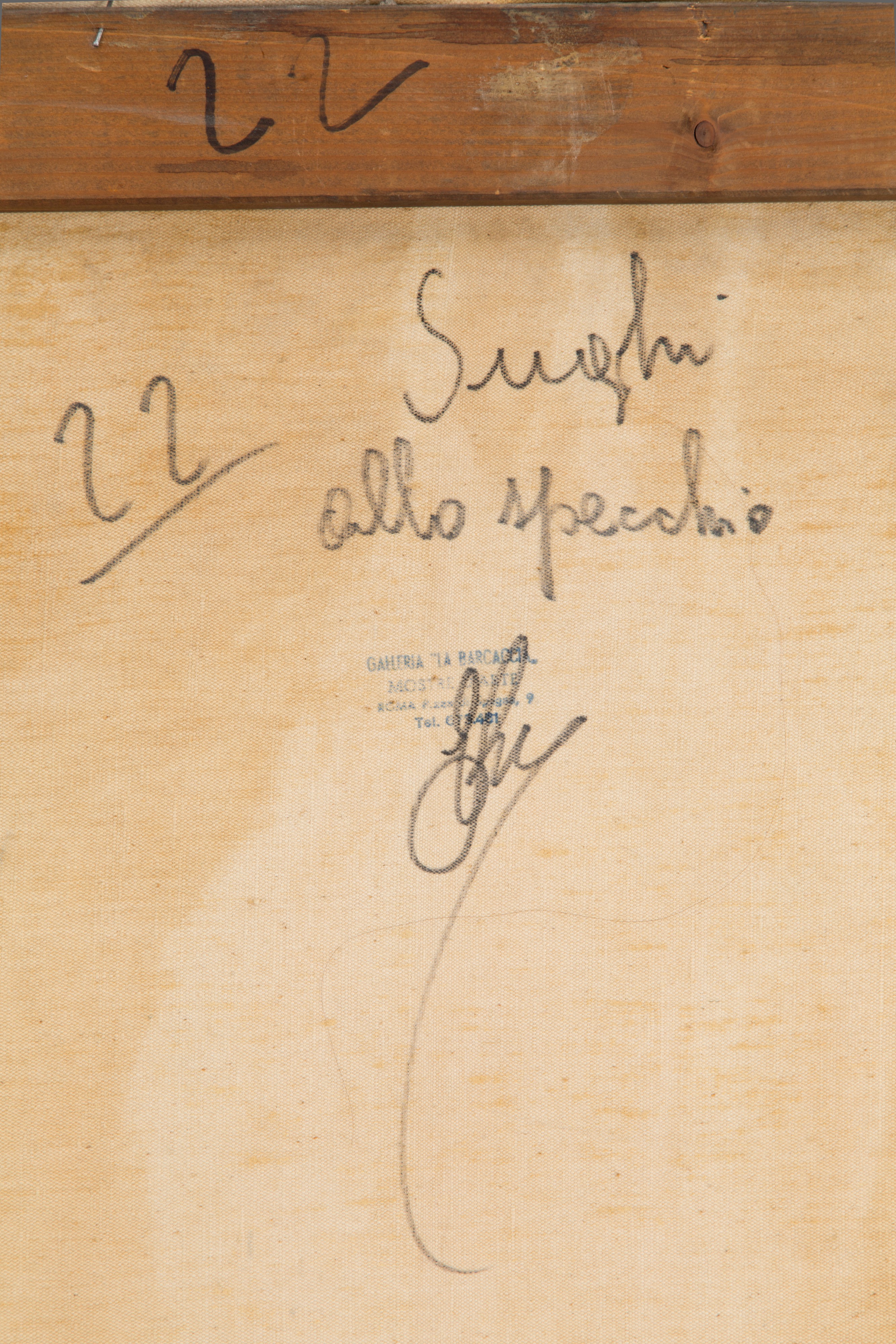 Dipinto "ALLO SPECCHIO"