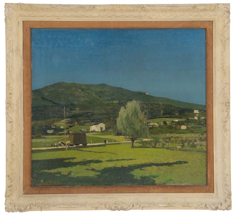 Domenico De Bernardi - Dipinto "prealpi"