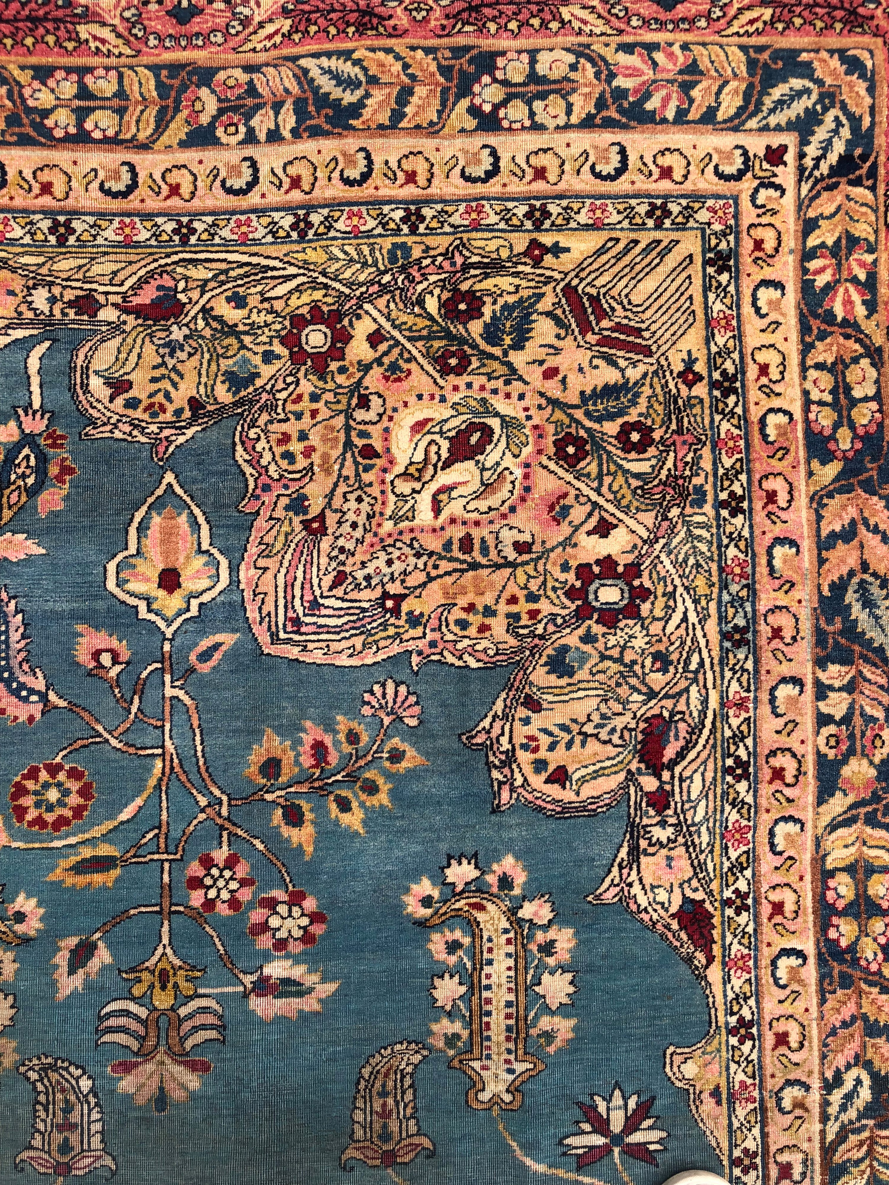 Tappeto Kirman Laver. Persia