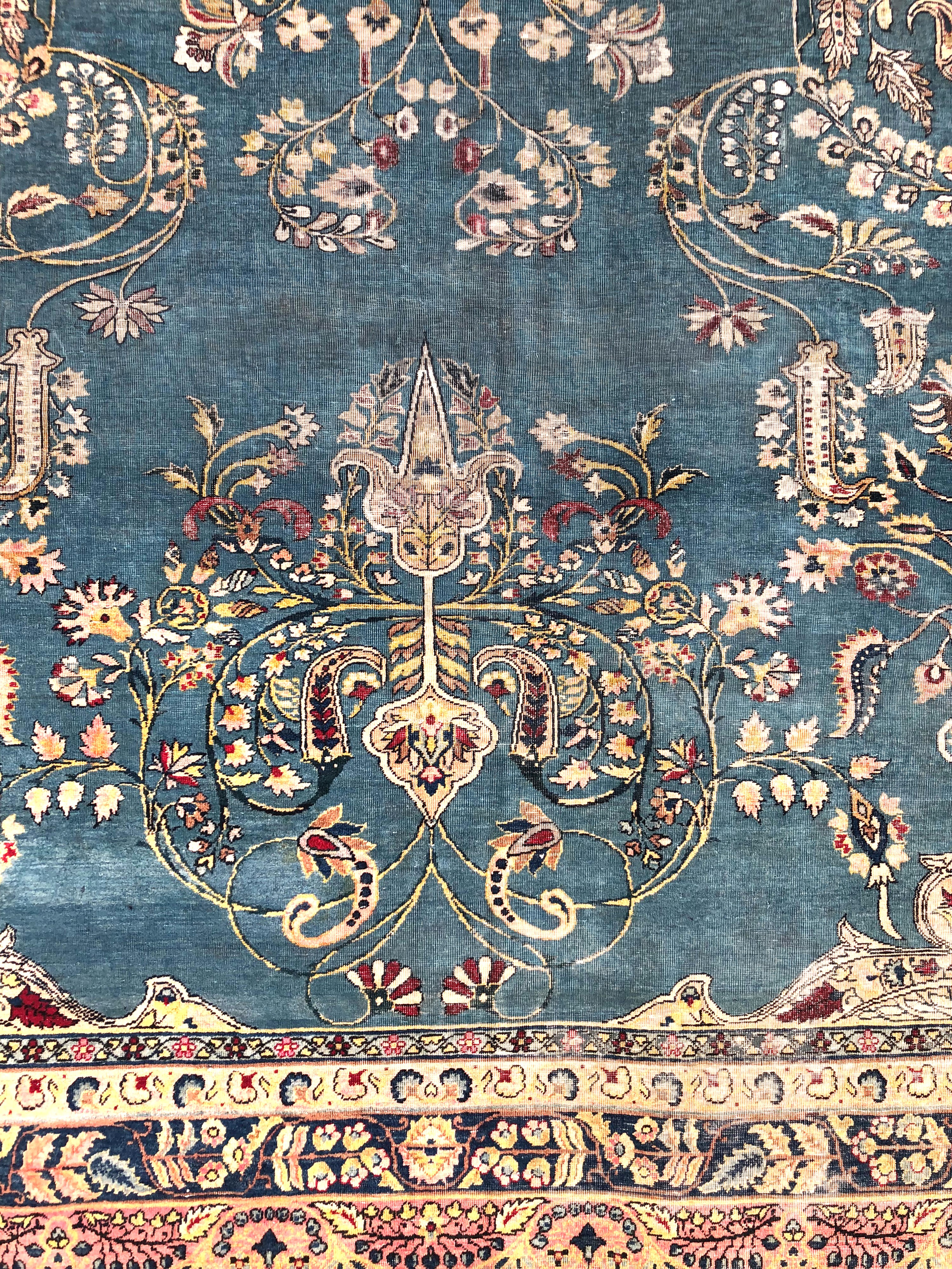 Tappeto Kirman Laver. Persia