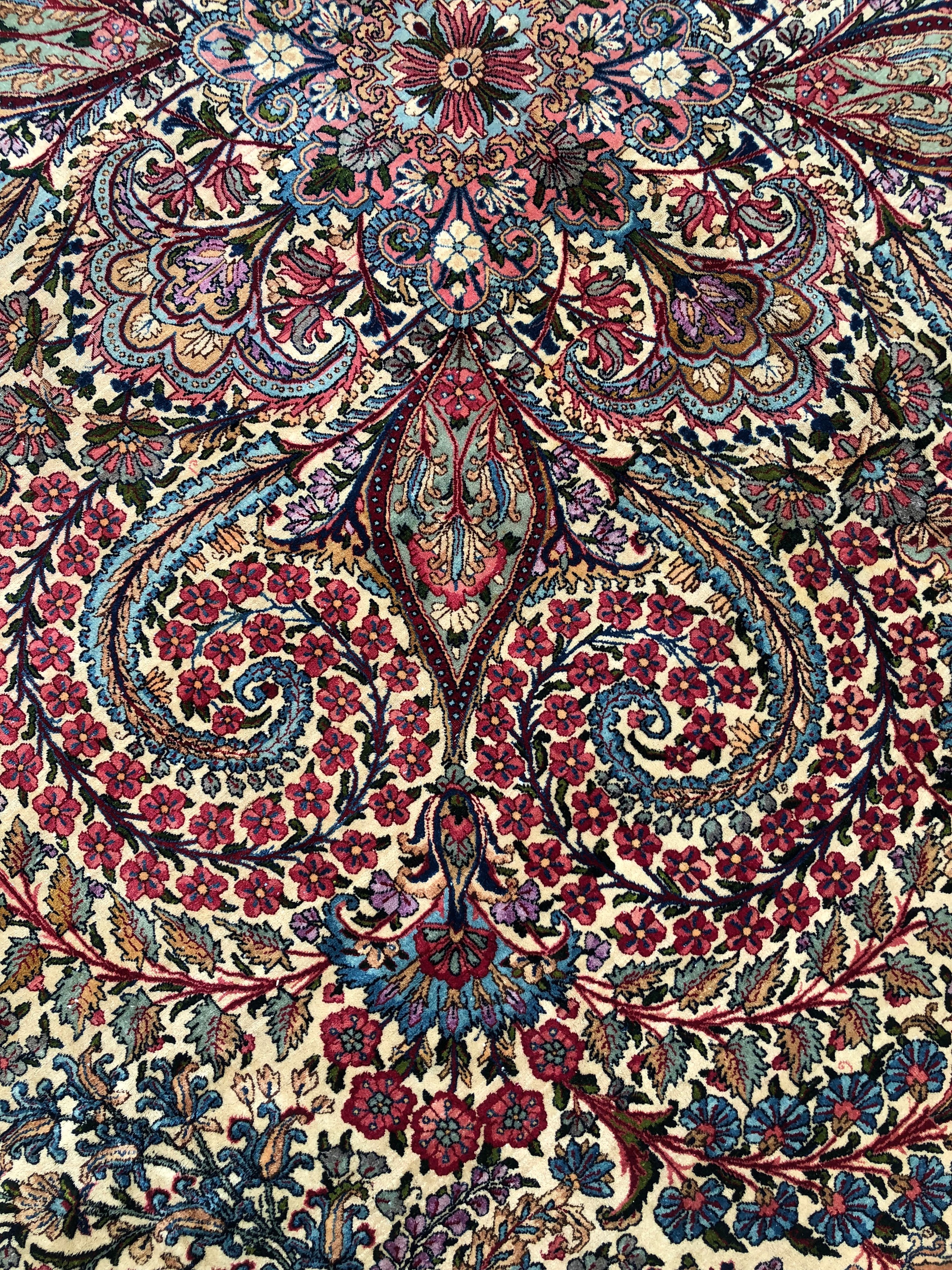 Tappeto Kirman. Persia
