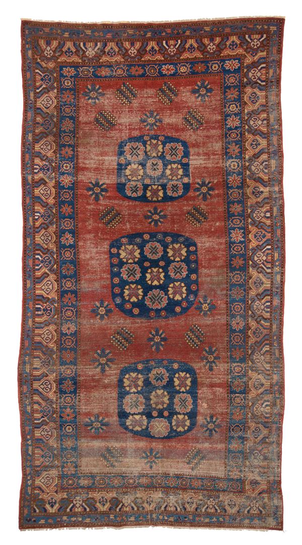 Khotan carpet. East Turkestan