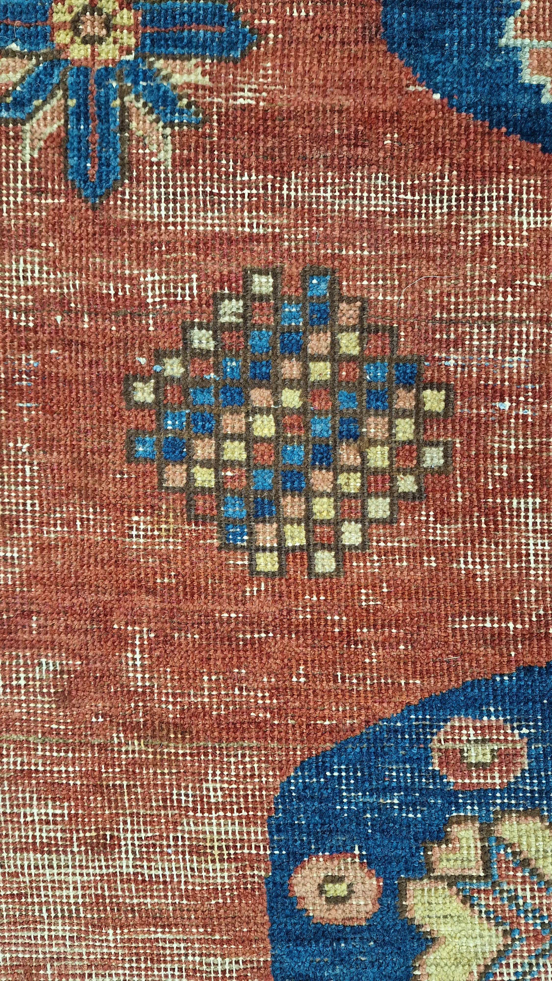 Tappeto Khotan. Turkestan Orientale