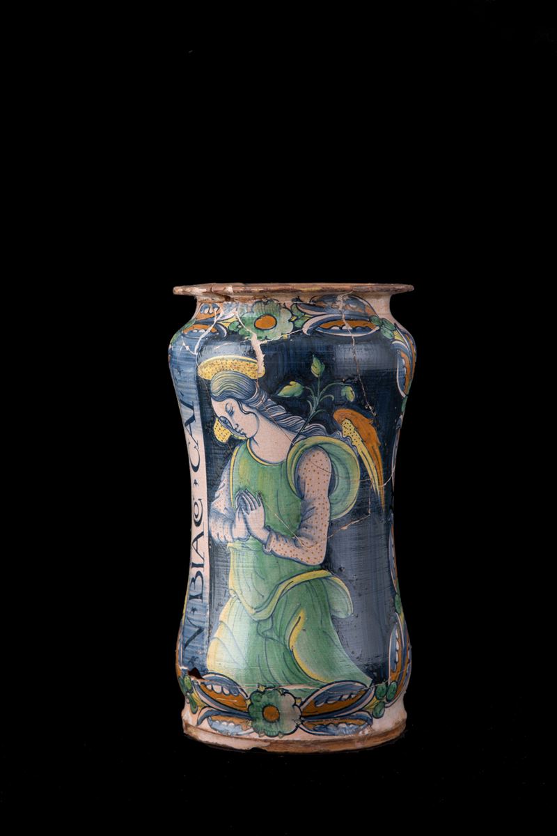 Albarello in Maiolica di Caltagirone