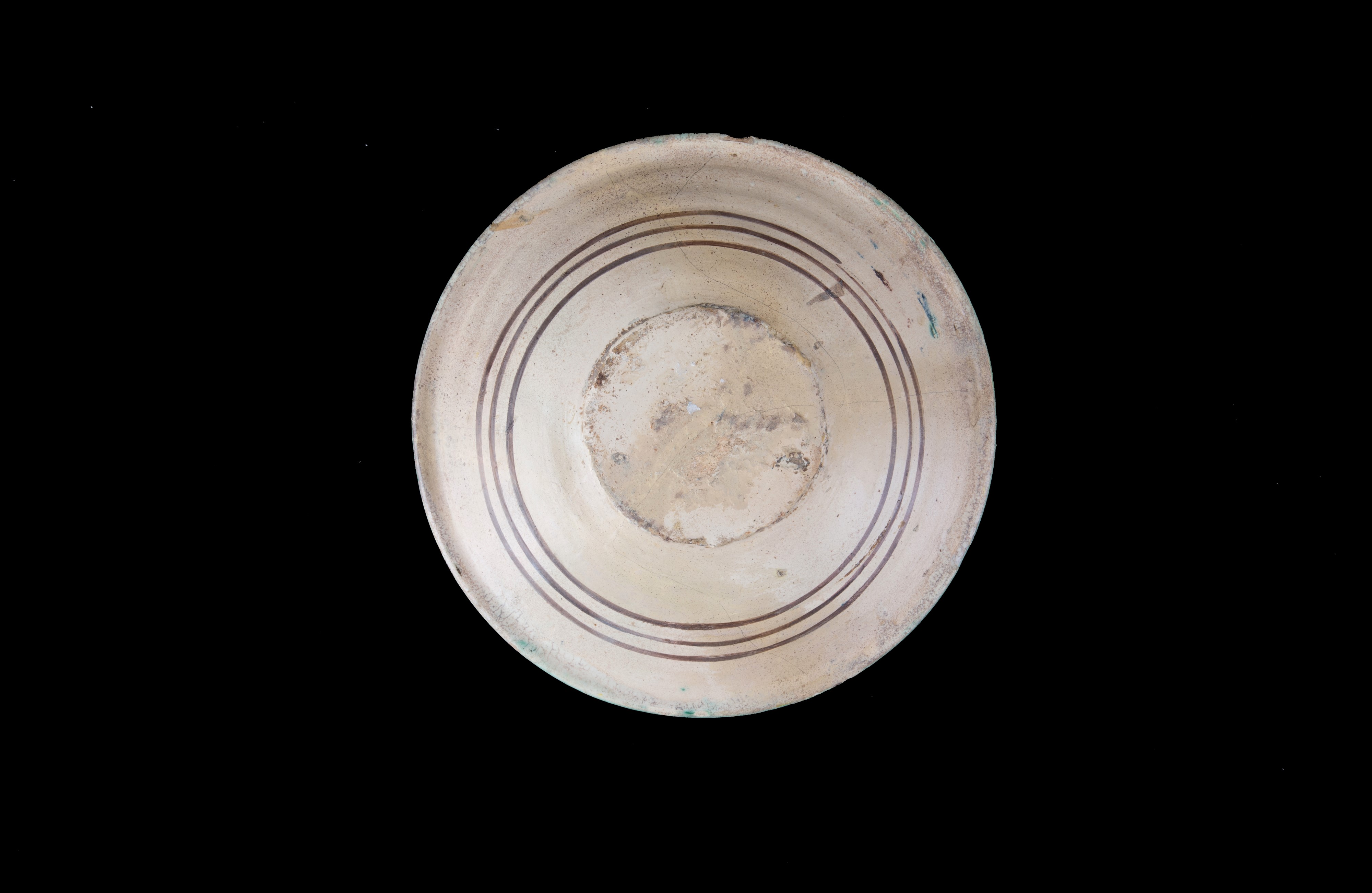 Piatto in Maiolica con Soldato