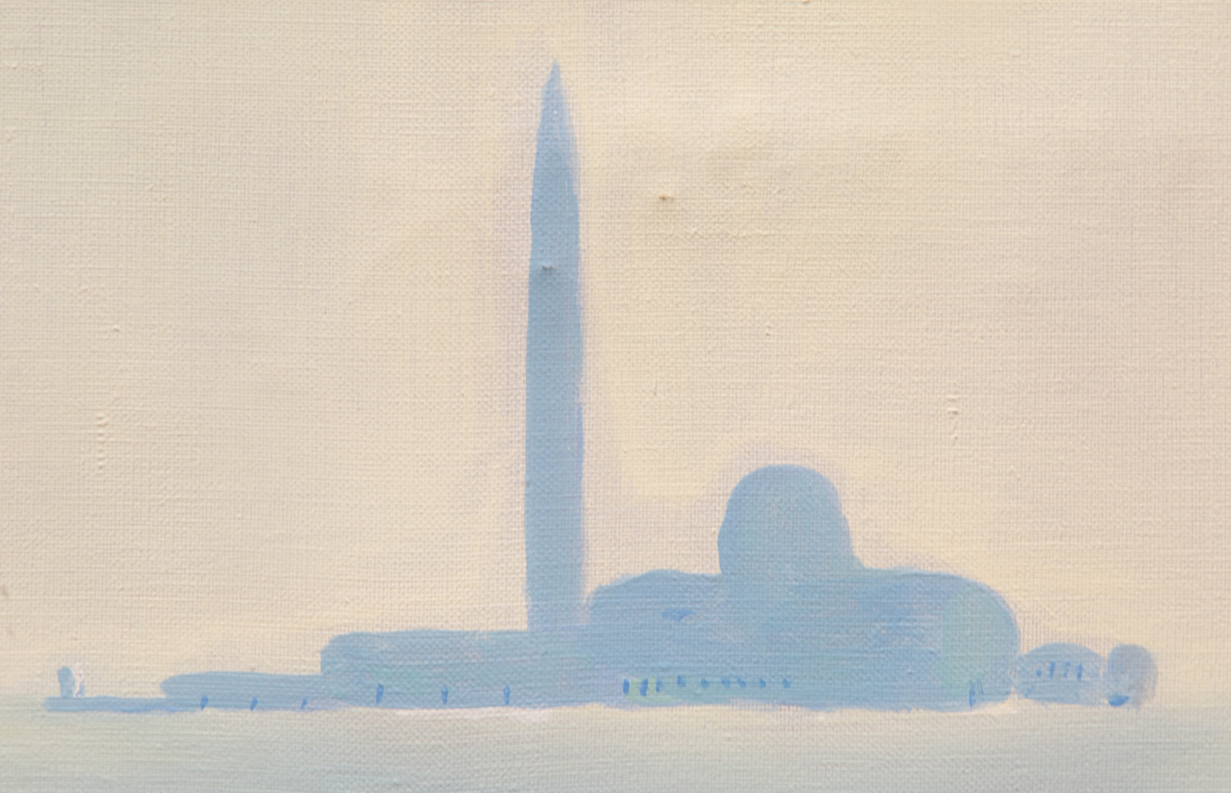 Virgilio Guidi - Dipinto "san Giorgio"