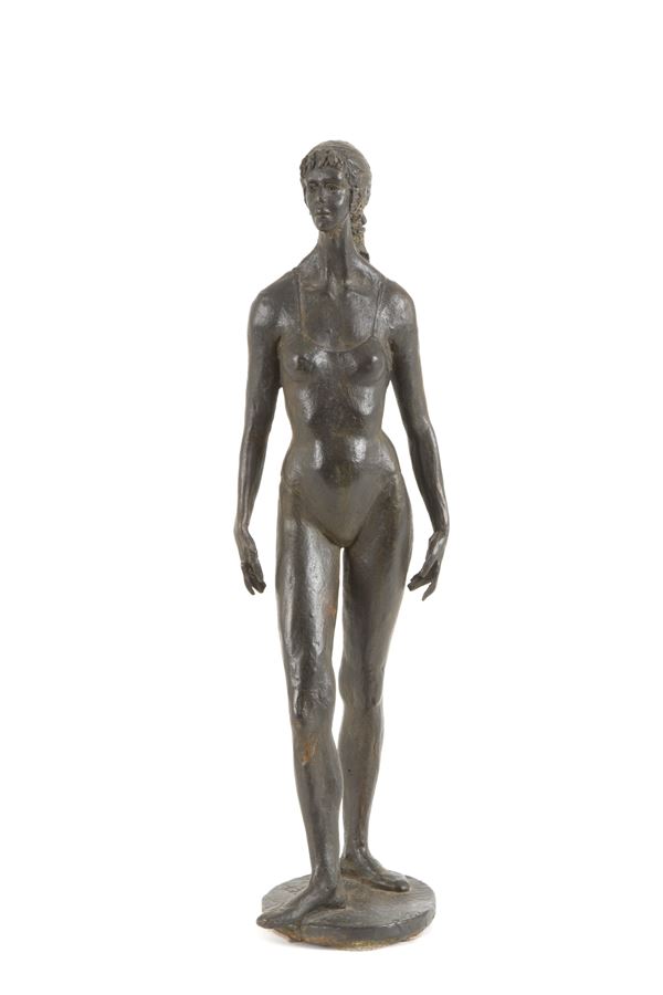 ANTONIO SIRTORI - Bronze sculpture "DANCER"