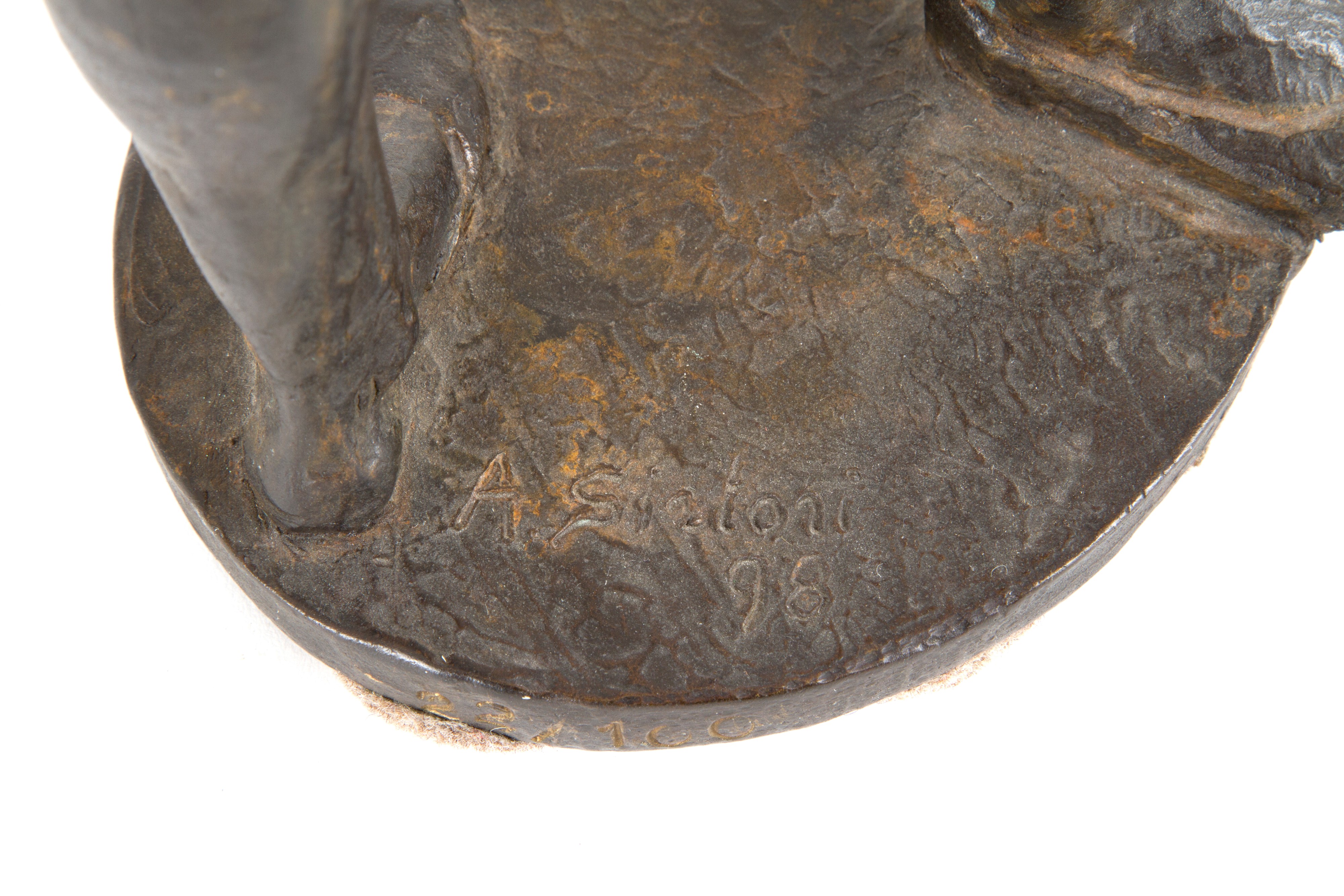 Antonio Sirtori - Scultura in Bronzo "ballerina"