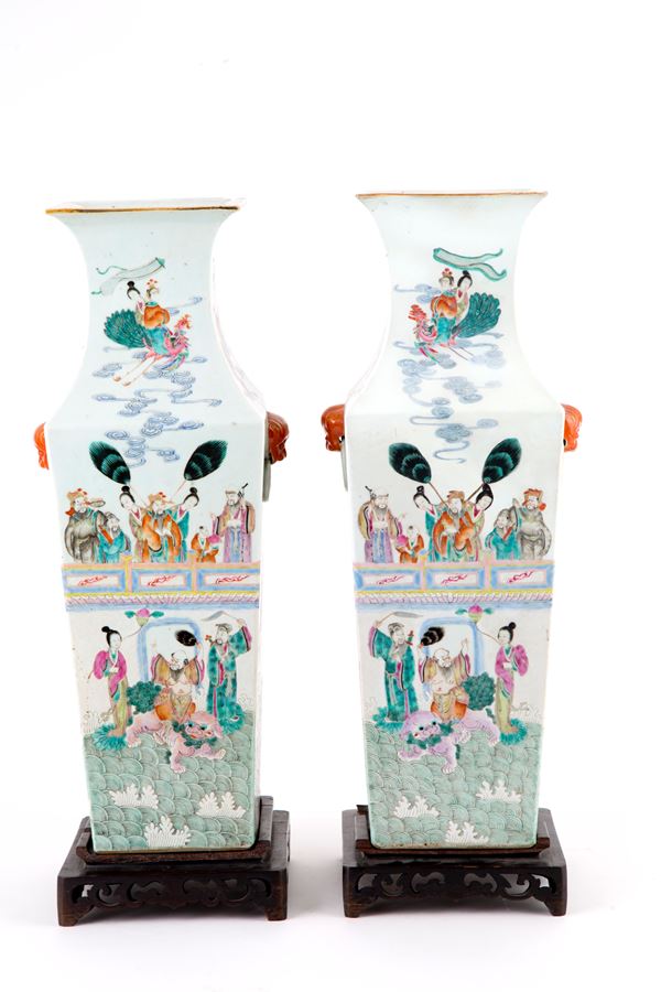Pair of vases