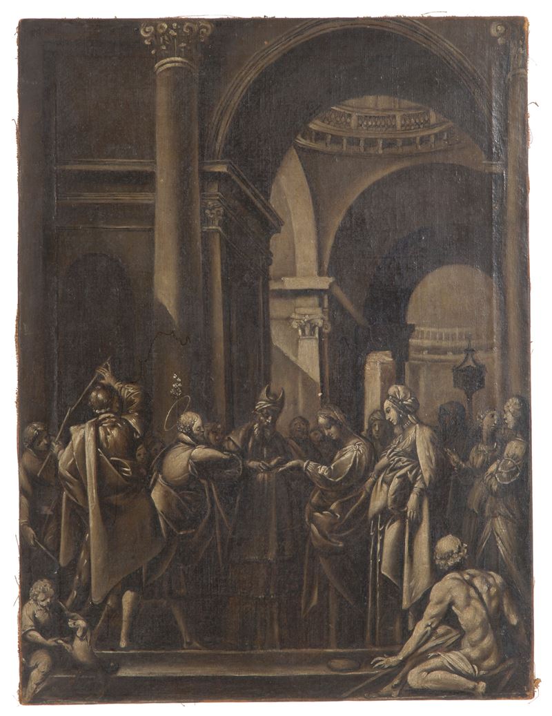 Luigi Sabatelli - Dipinto "lo Sposalizio della Vergine"