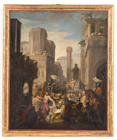 Dipinto "vi Stazione della Via Crucis"