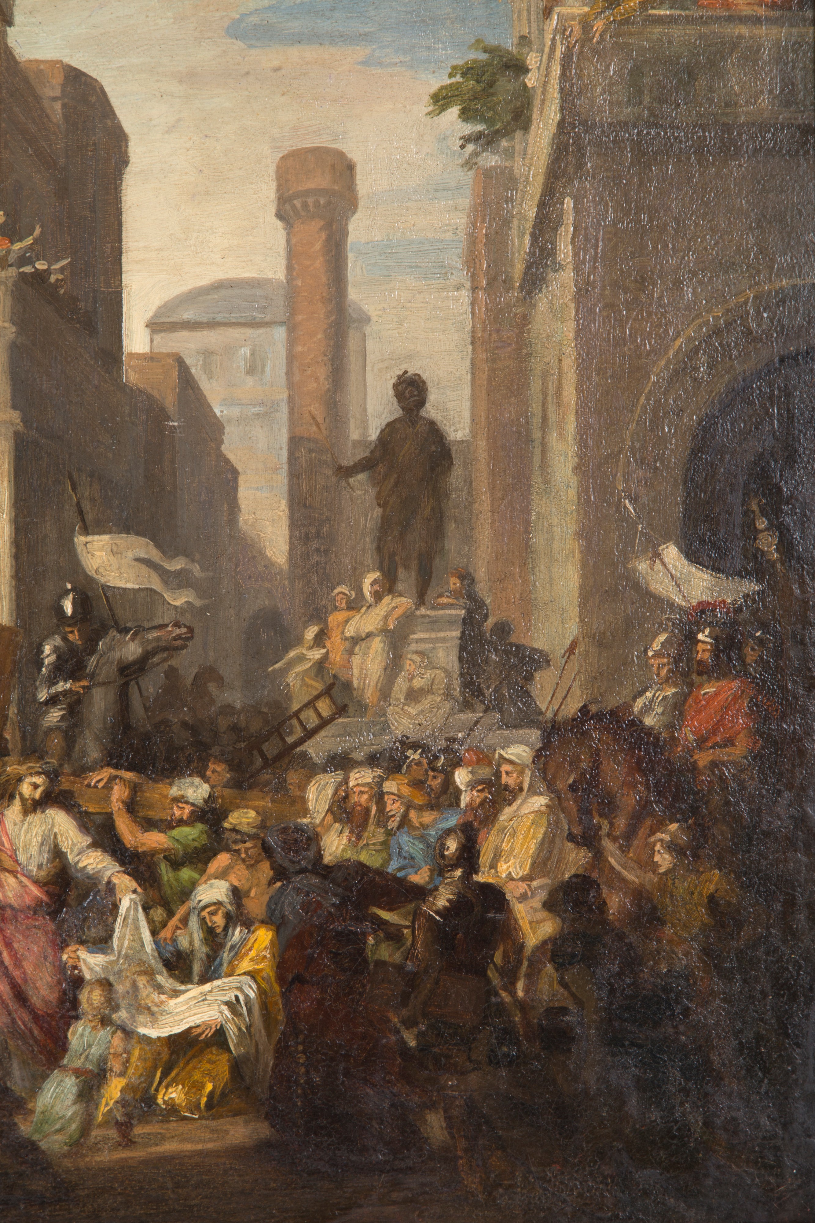 Dipinto "vi Stazione della Via Crucis"