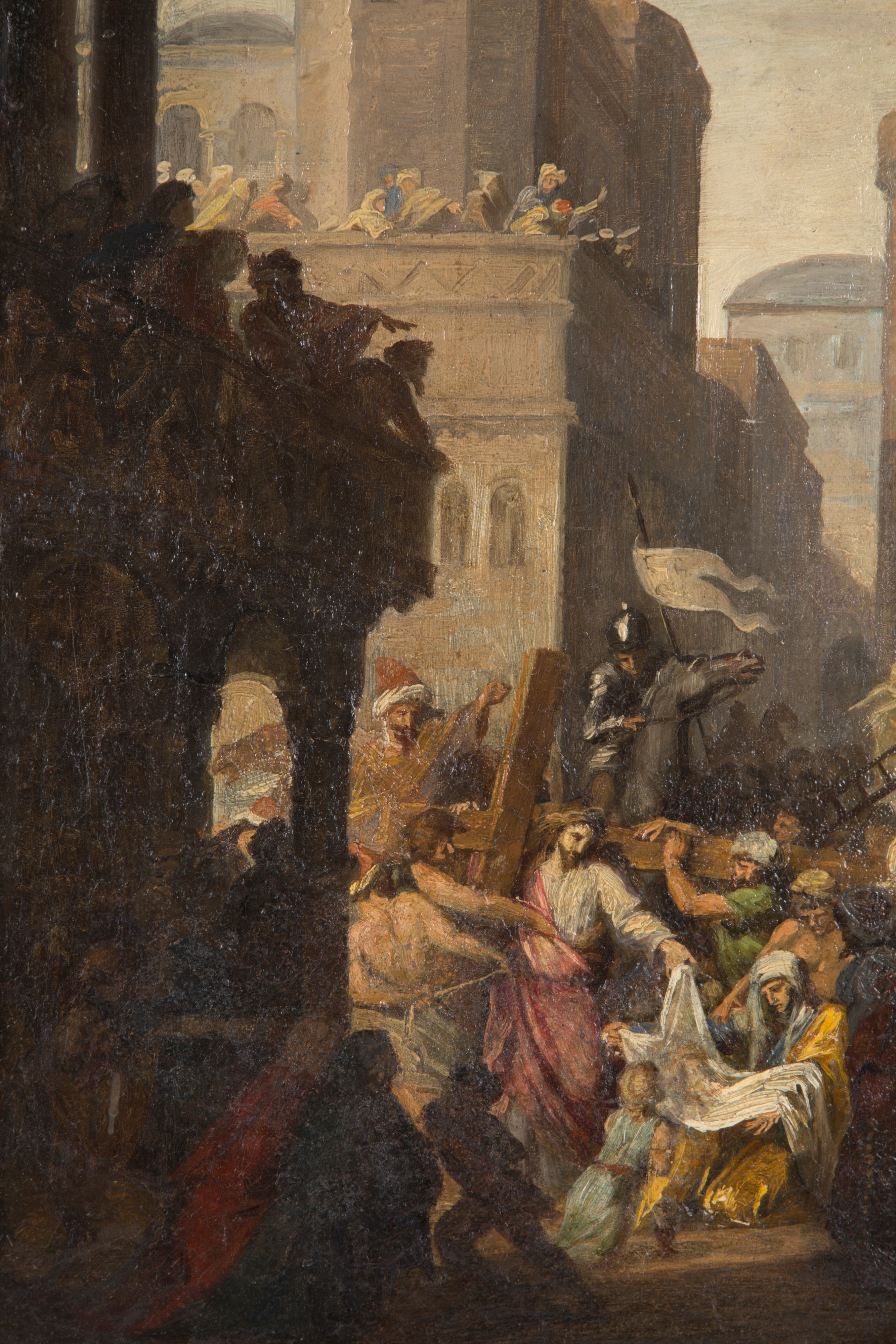 Dipinto "vi Stazione della Via Crucis"