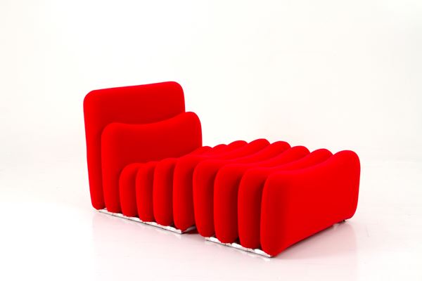 JOE COLOMBO - Additional System armchair for SORMANI