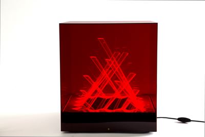 Lampada Cubo di Teo per Centro Ricerche Arte Industria Lissone