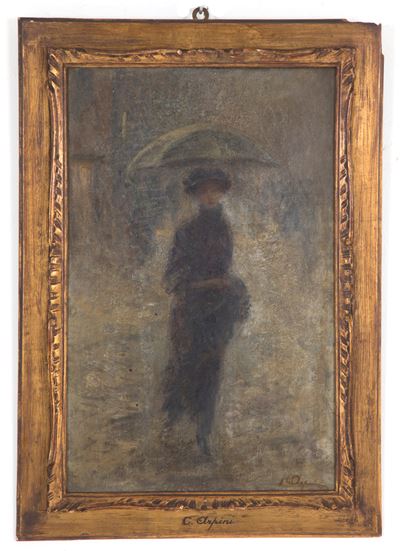 Studio per Dipinto "la Prima Neve"