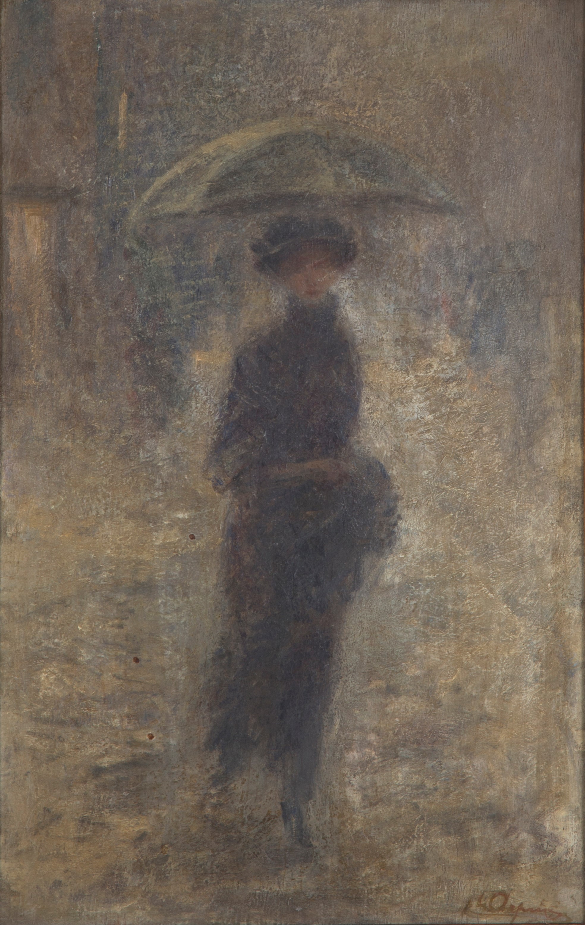 Carlo Arpini - Studio per Dipinto "la Prima Neve"