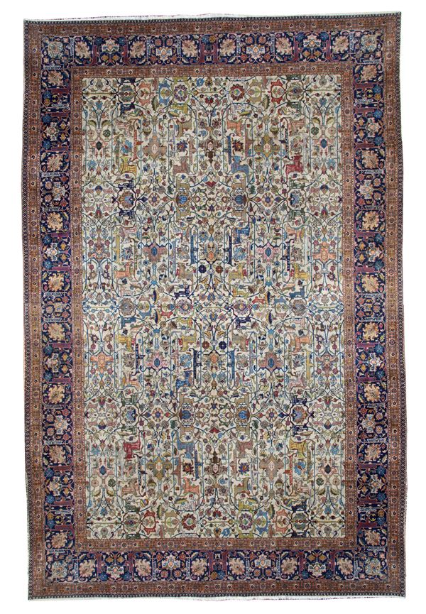 Tappeto Tabriz. Persia