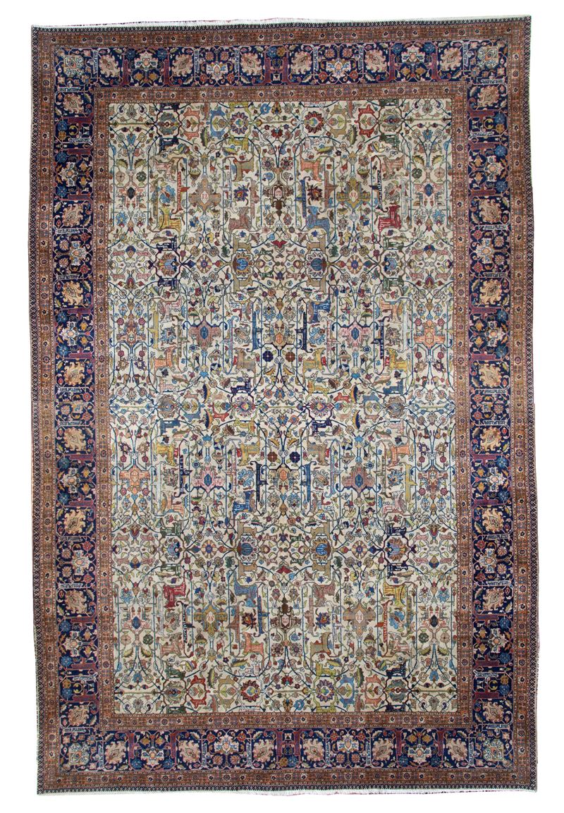 Tappeto Tabriz. Persia
