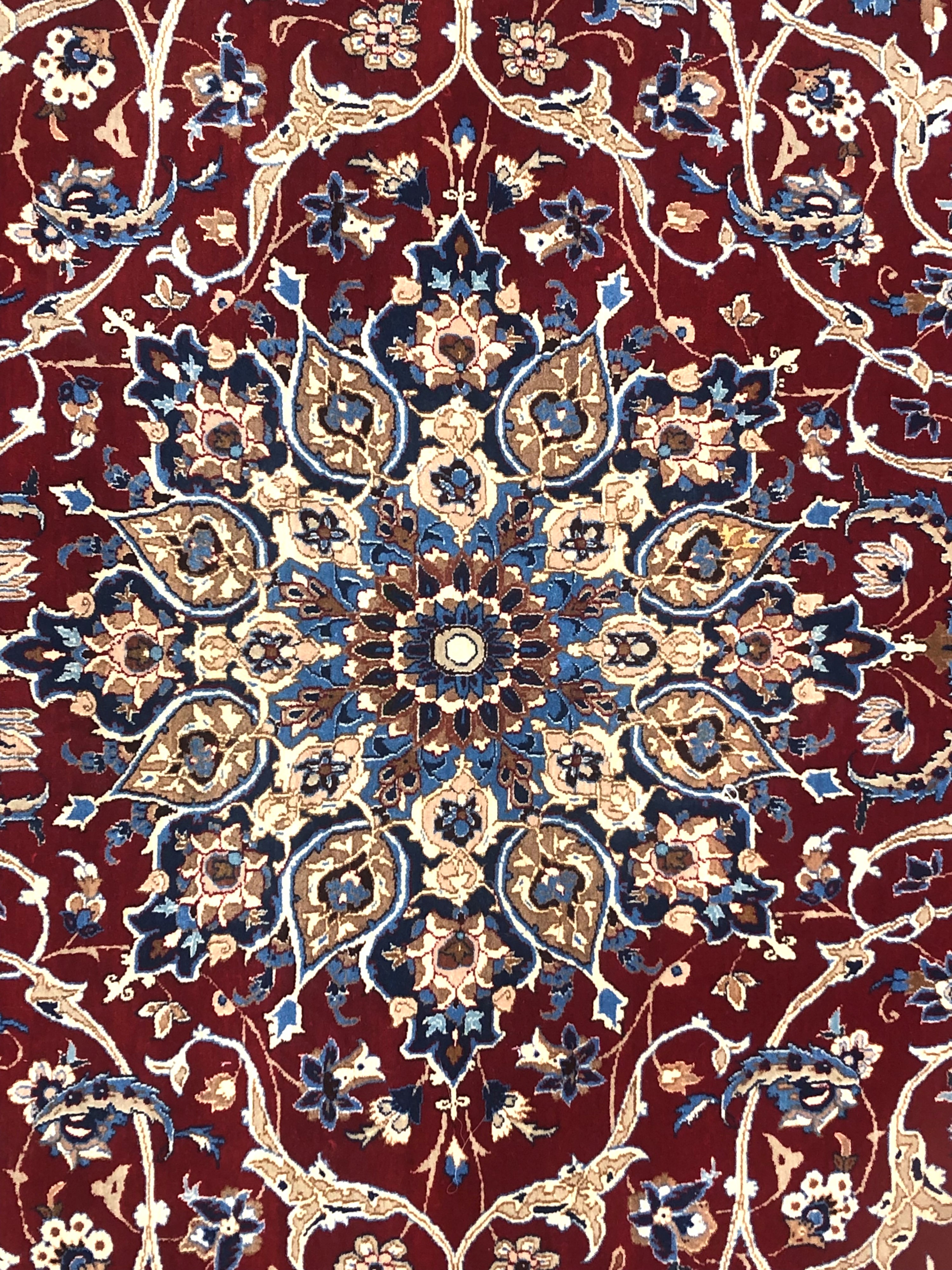 Tappeto Isfahan. Persia