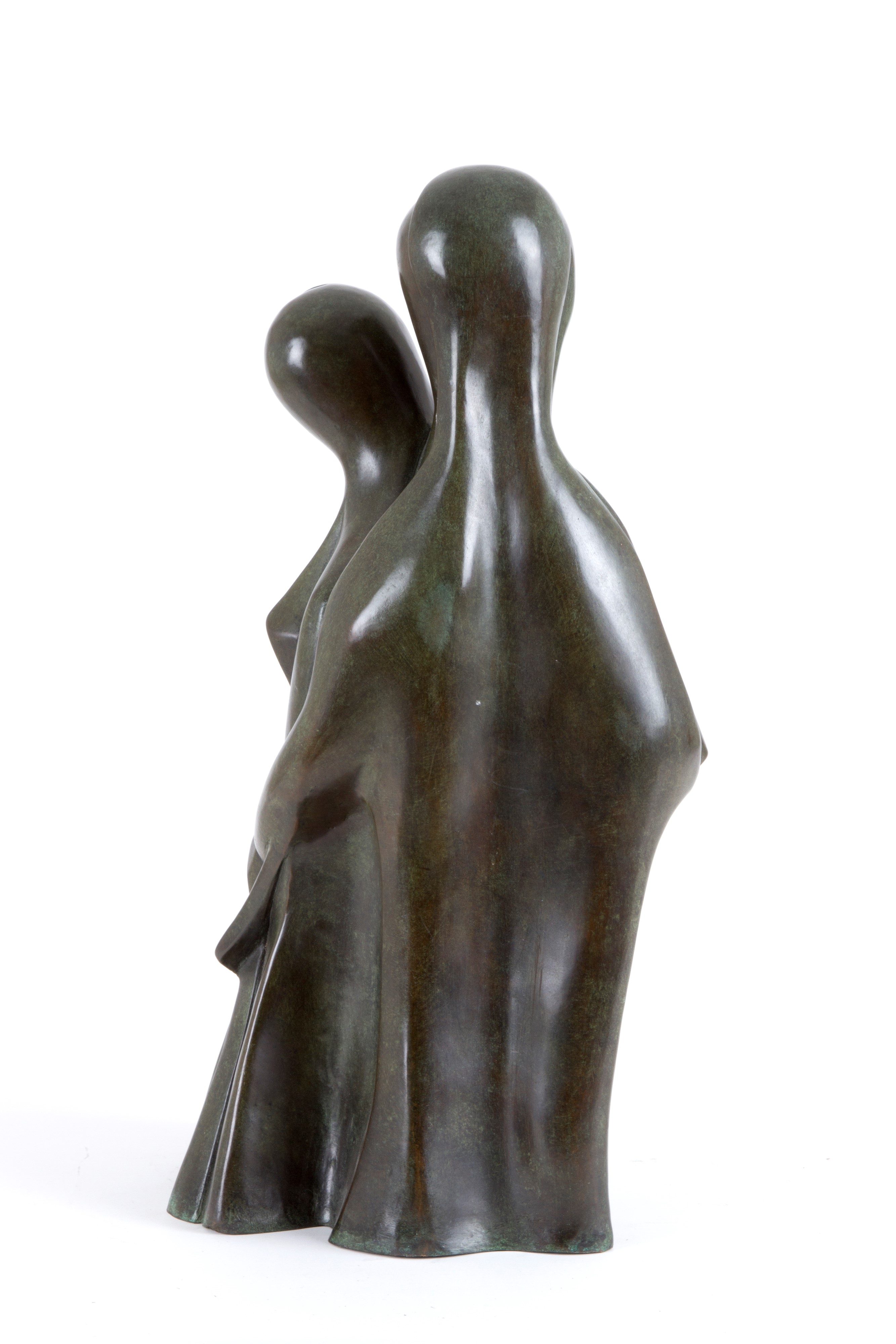 Romano Costi - Scultura in Bronzo "maternita' "