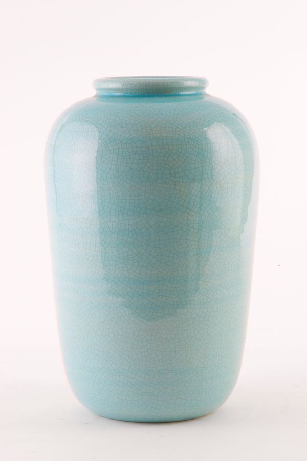 Light blue vase