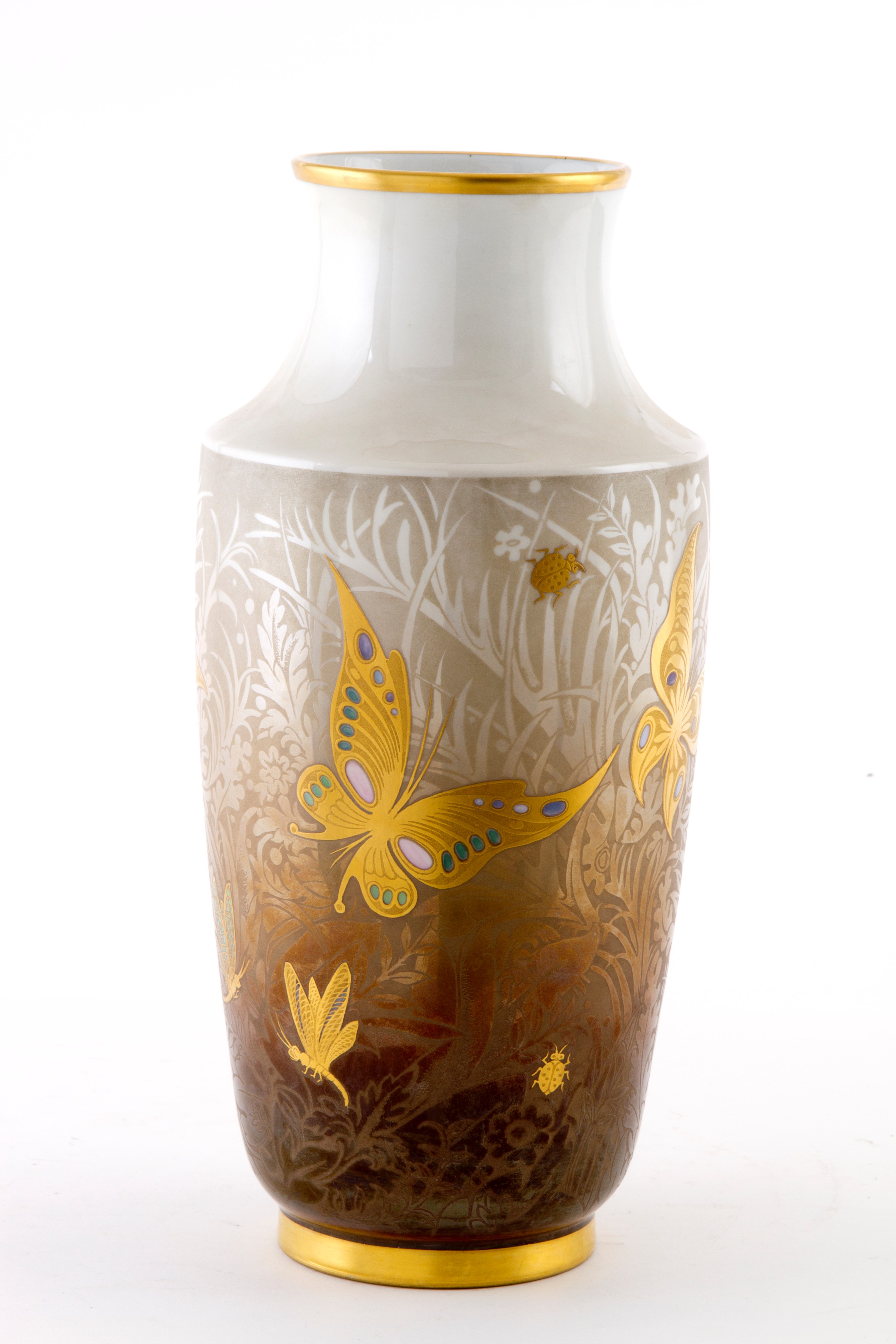 Vaso in Porcellana. Arte Morbelli