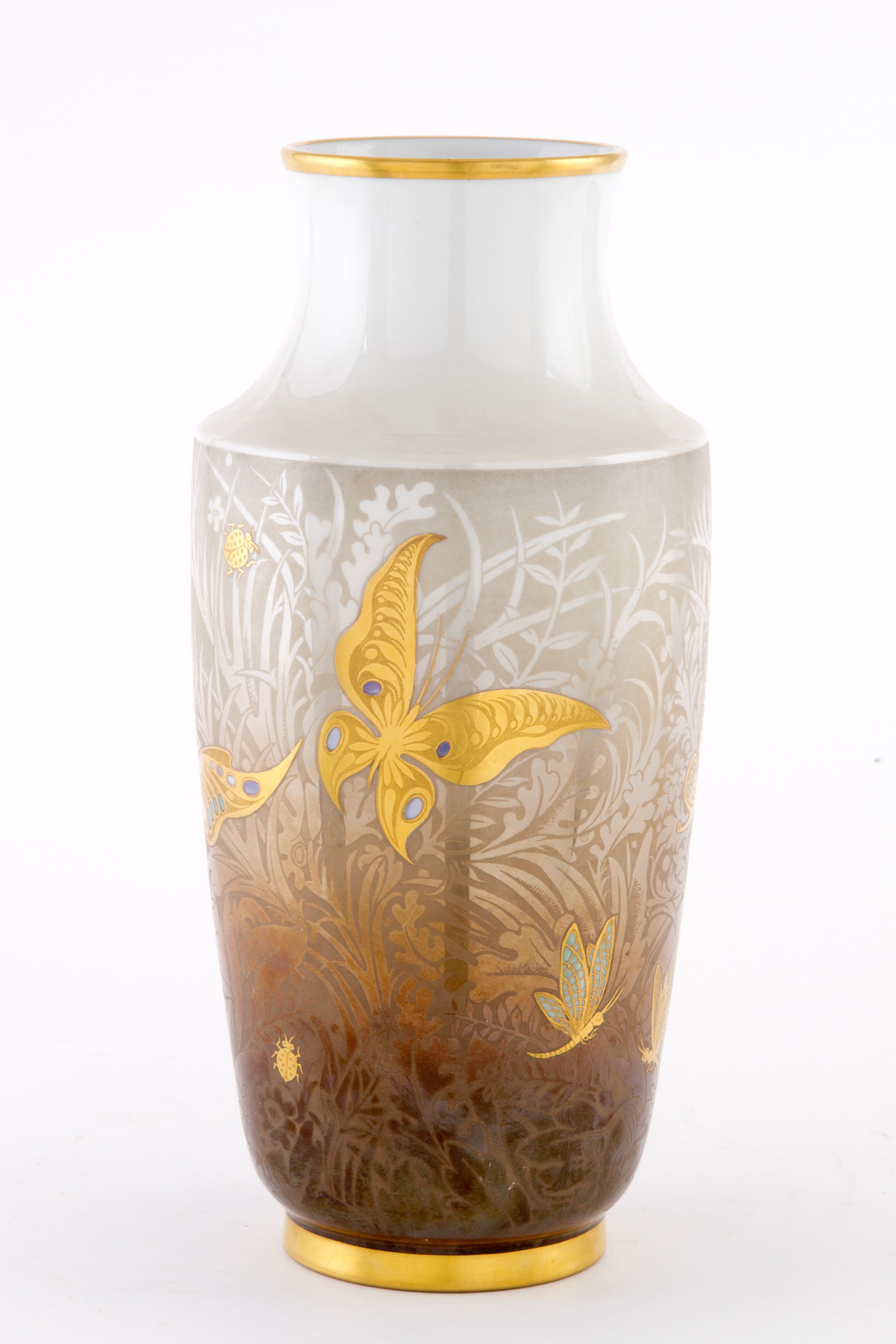 Vaso in Porcellana. Arte Morbelli
