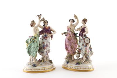 Coppia di Statuette