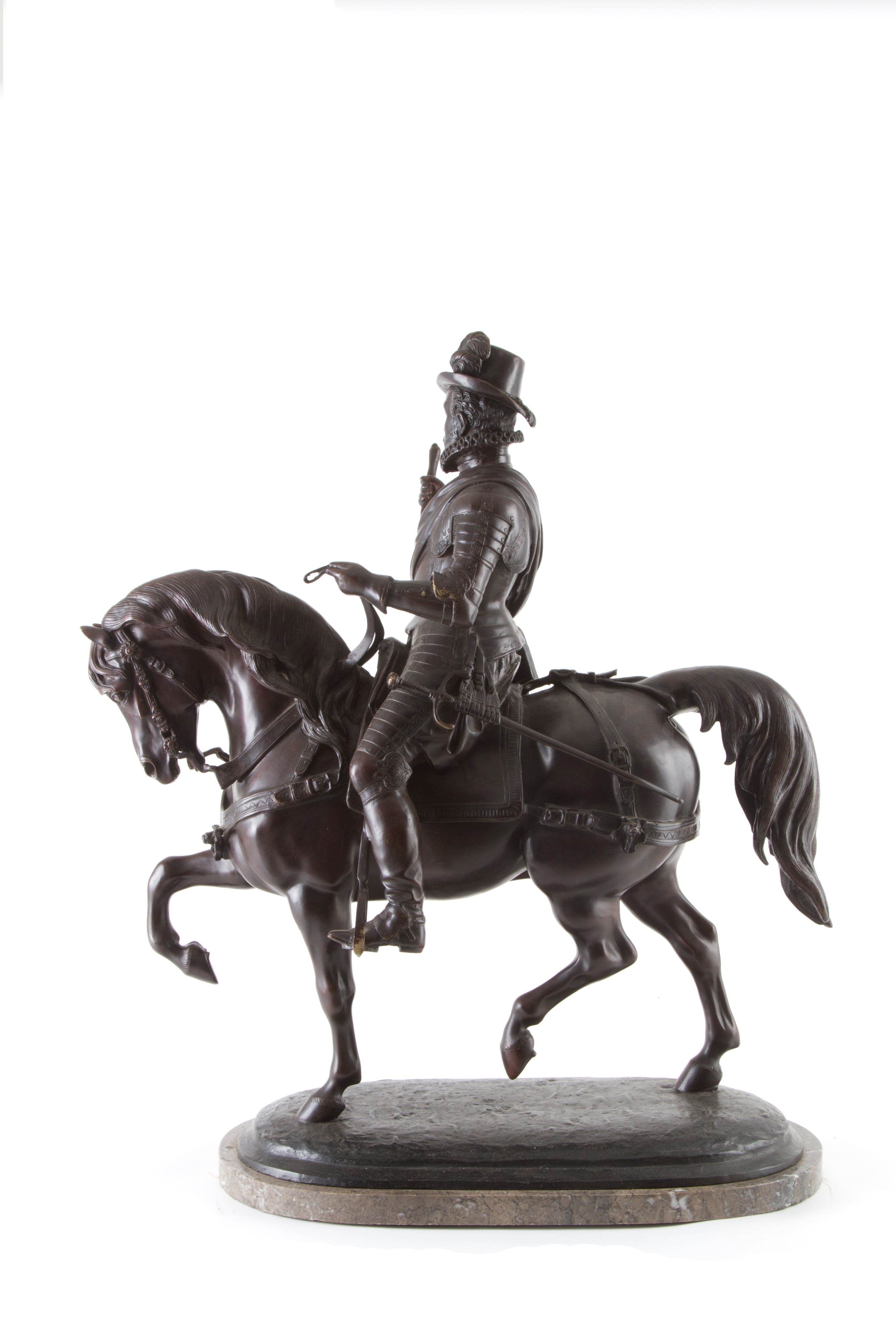 Scultura in bronzo "GUGLIELMO I D'ORANGE"