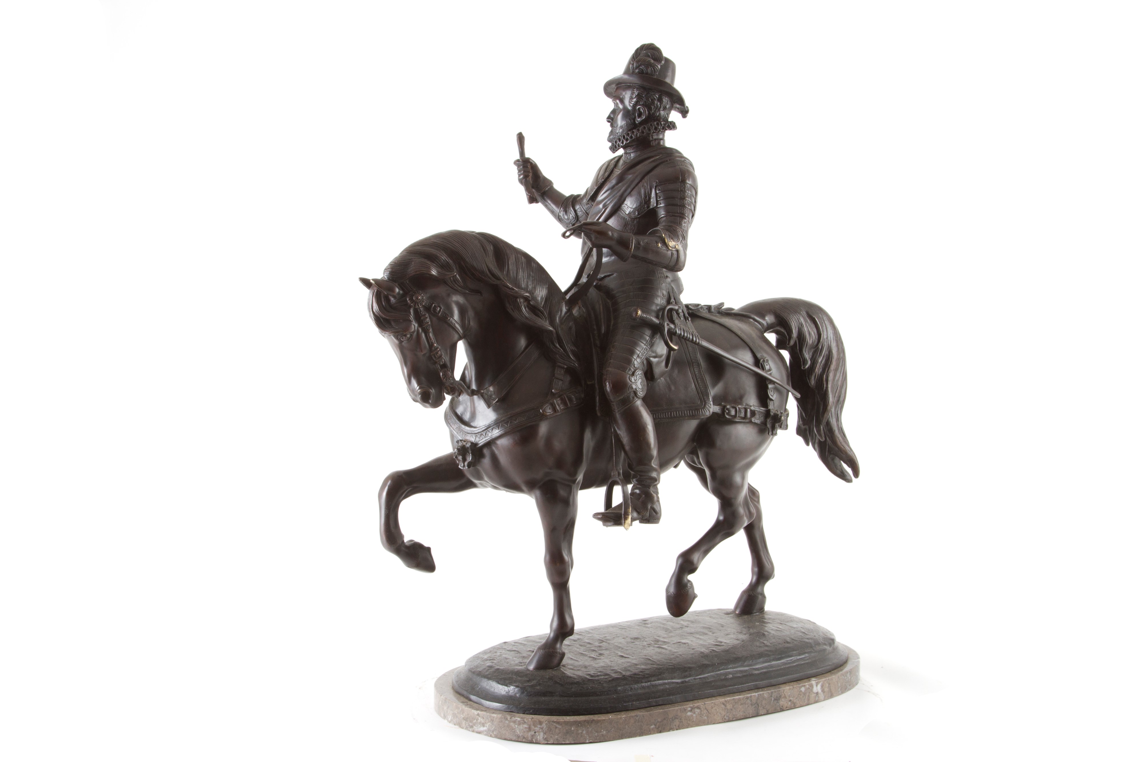 Scultura in bronzo "GUGLIELMO I D'ORANGE"