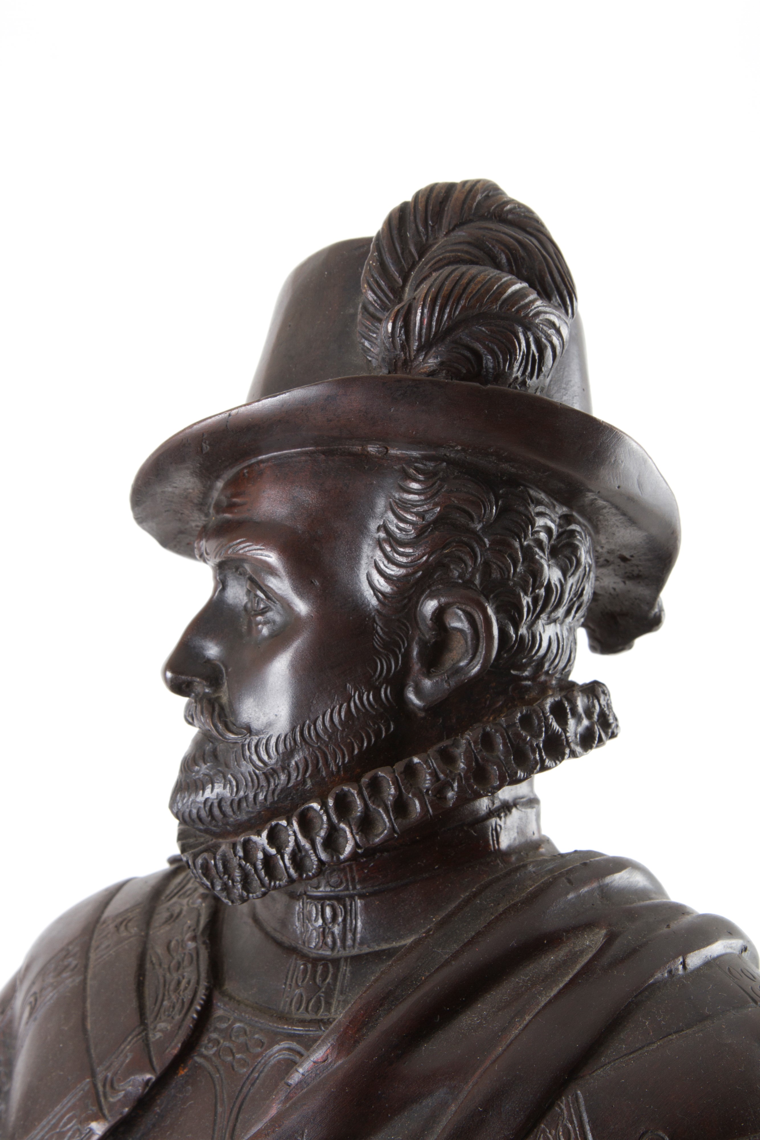 Scultura in bronzo "GUGLIELMO I D'ORANGE"