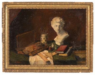 Dipinto "studio D'artista"
