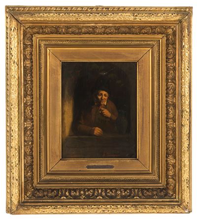 Dipinto "fumatore di Pipa"
