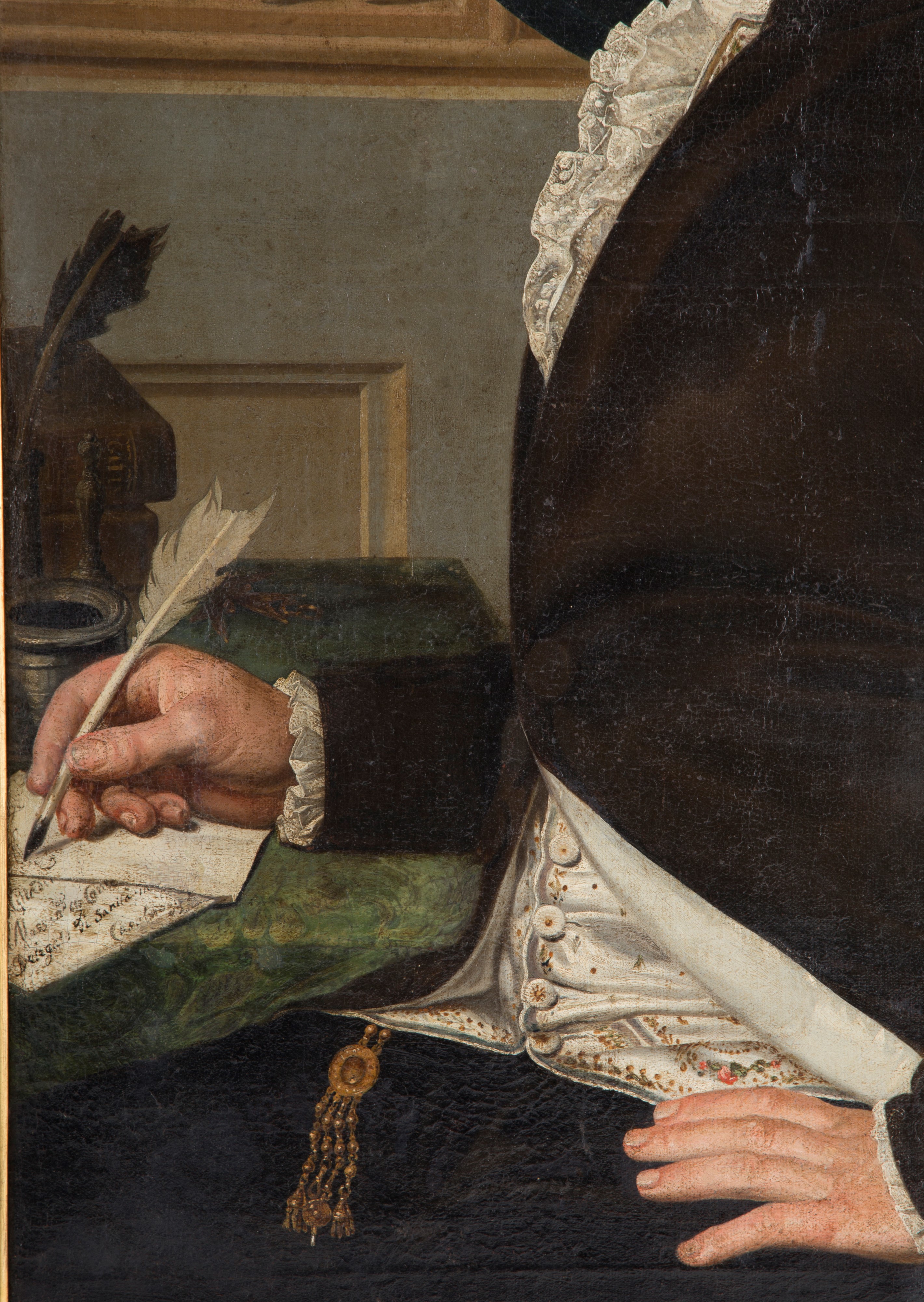 Dipinto "ritratto di Gentiluomo con Lettera"