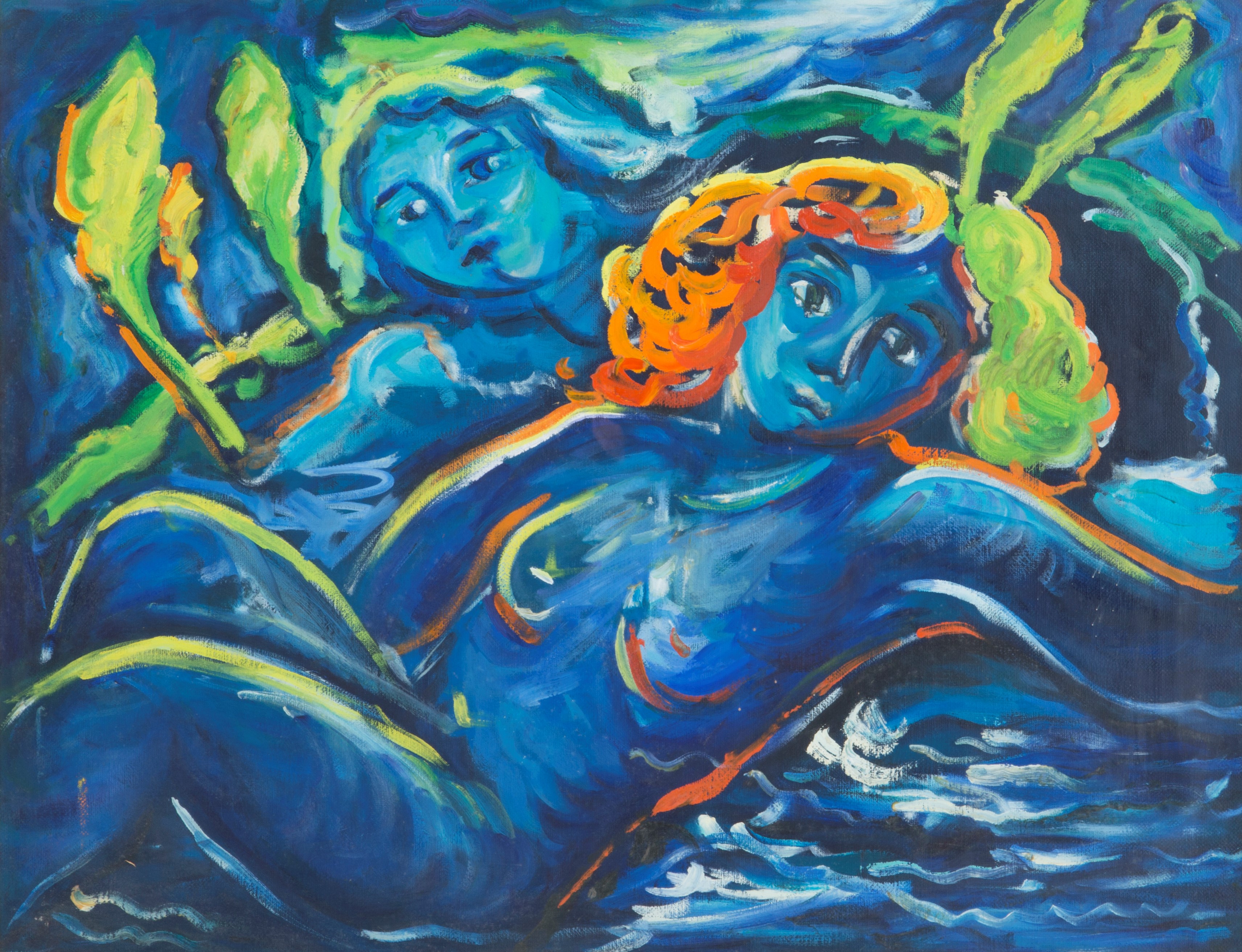 Mimmo Germana' - Dipinto "senza Titolo"