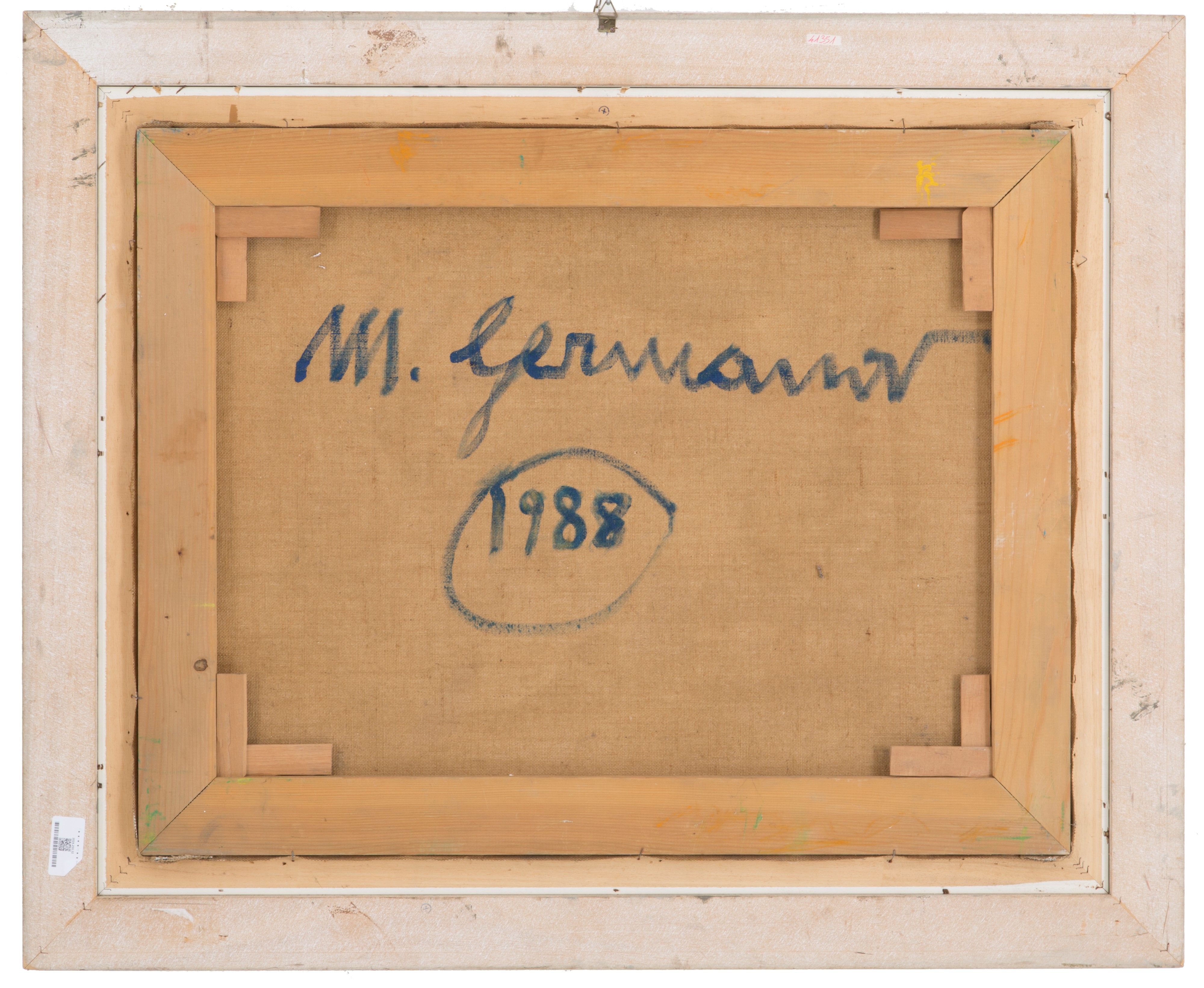 Mimmo Germana' - Dipinto "senza Titolo"