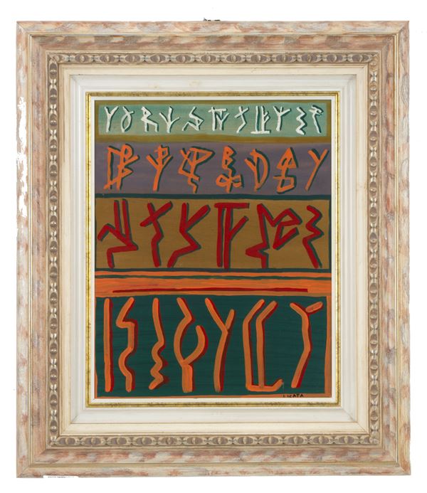 RICCARDO LICATA - Painting "UNTITLED"