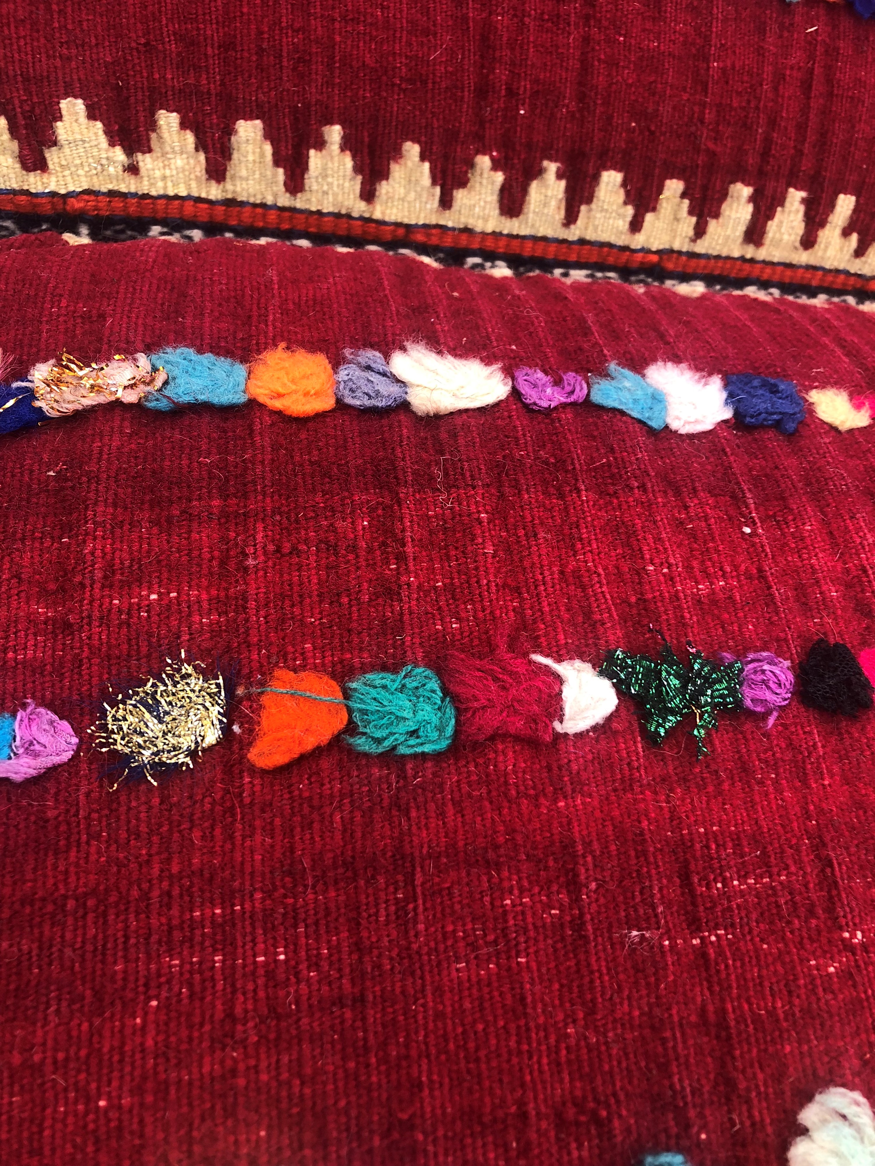 Coppia di cuscini Qashkay. Iran