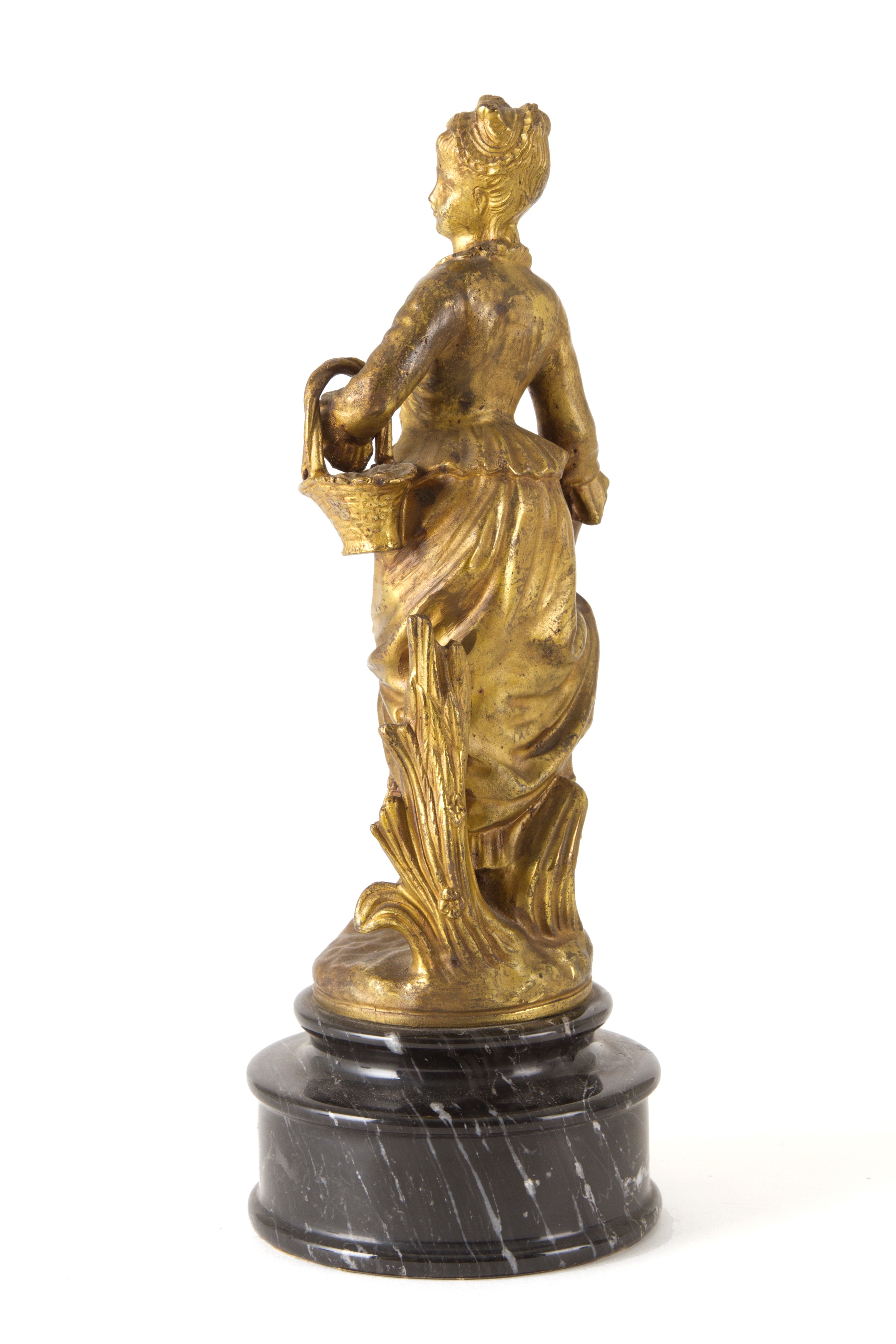 Coppia di Bronzetti "ufficiale e Gentildonna"