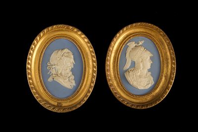 Coppia di Placchette. Wedgwood