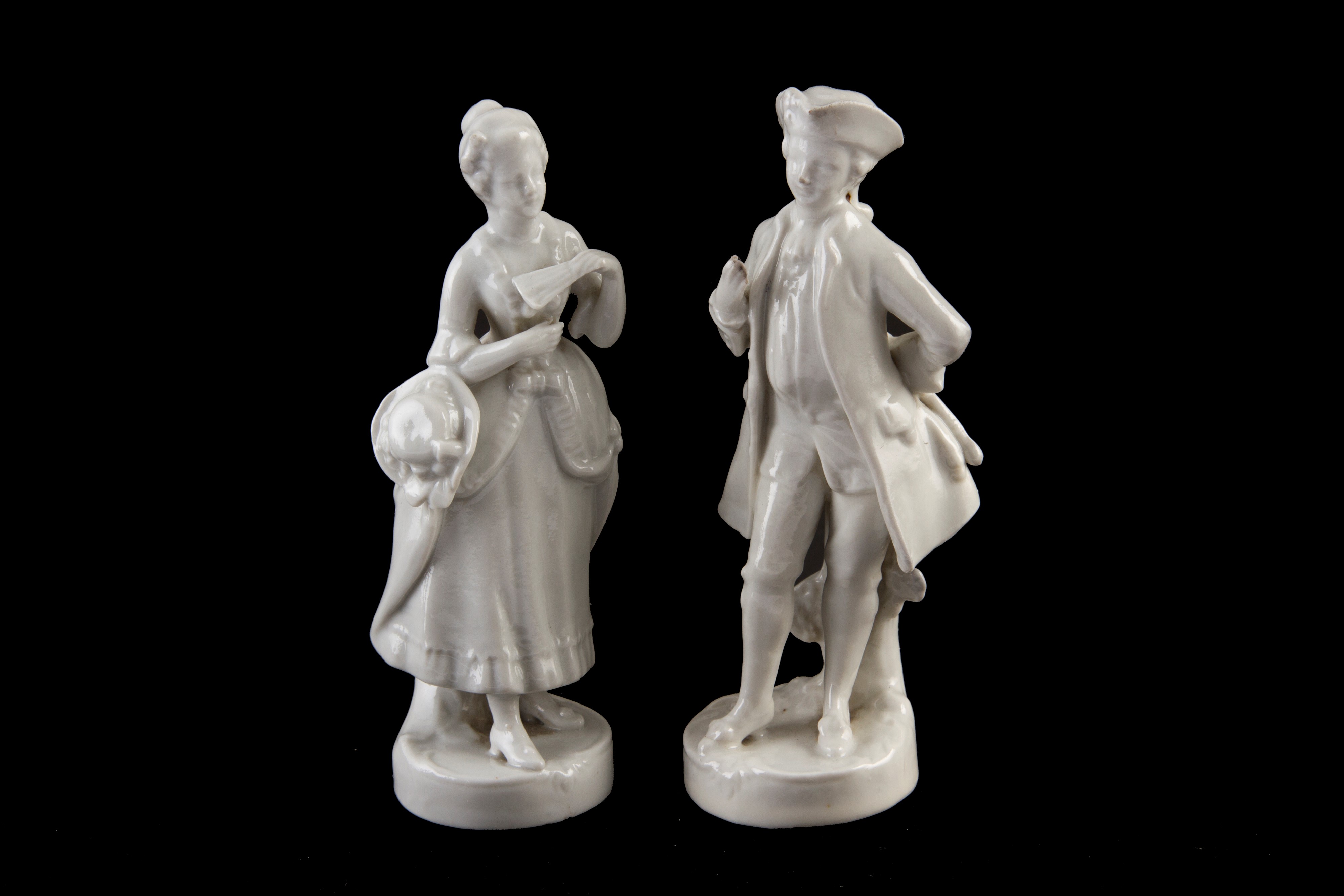 Cinque Statuine "personaggi". Capodimonte