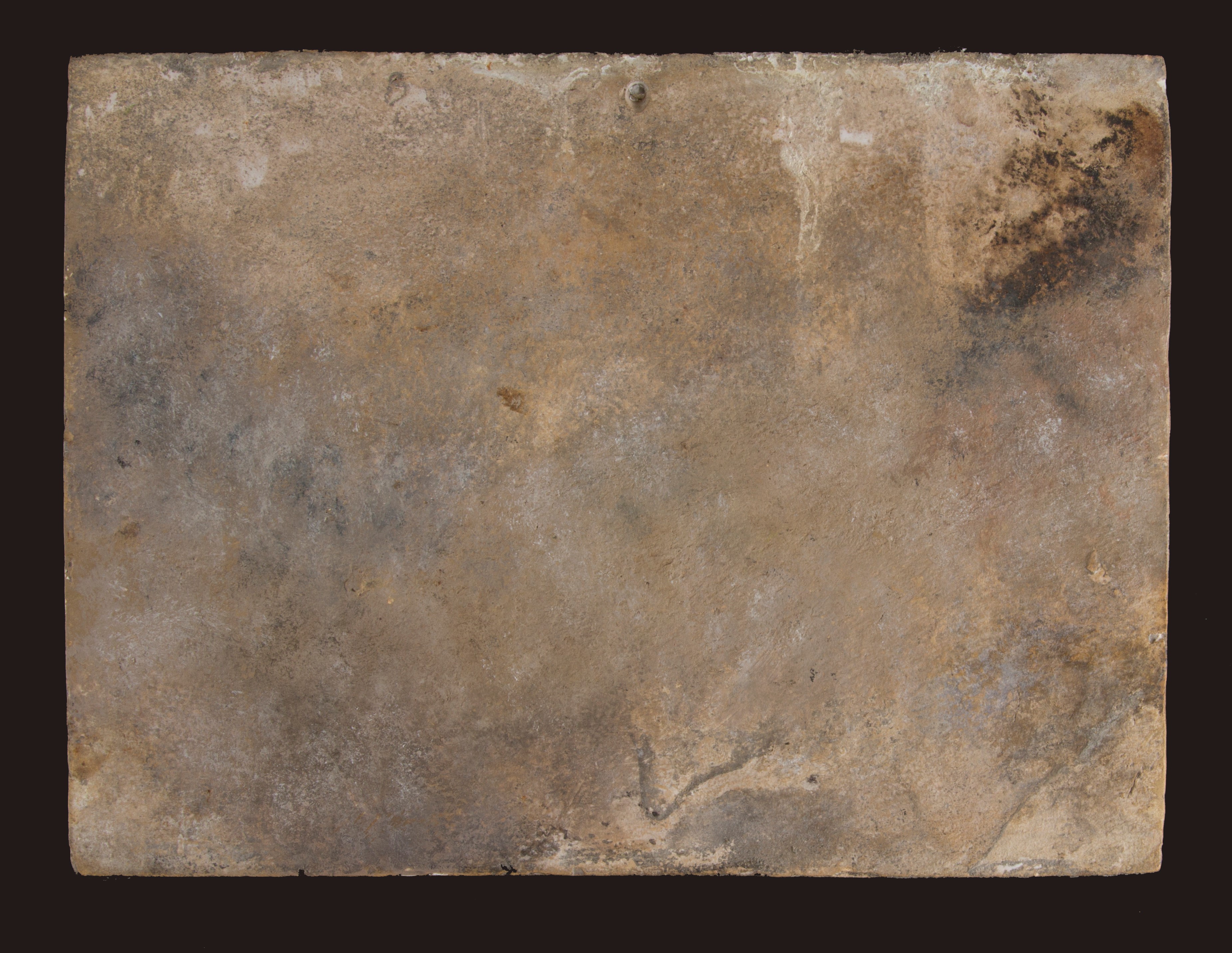 Placca in maiolica 'SACRA FAMIGLIA CON SAN GIOVANNINO'