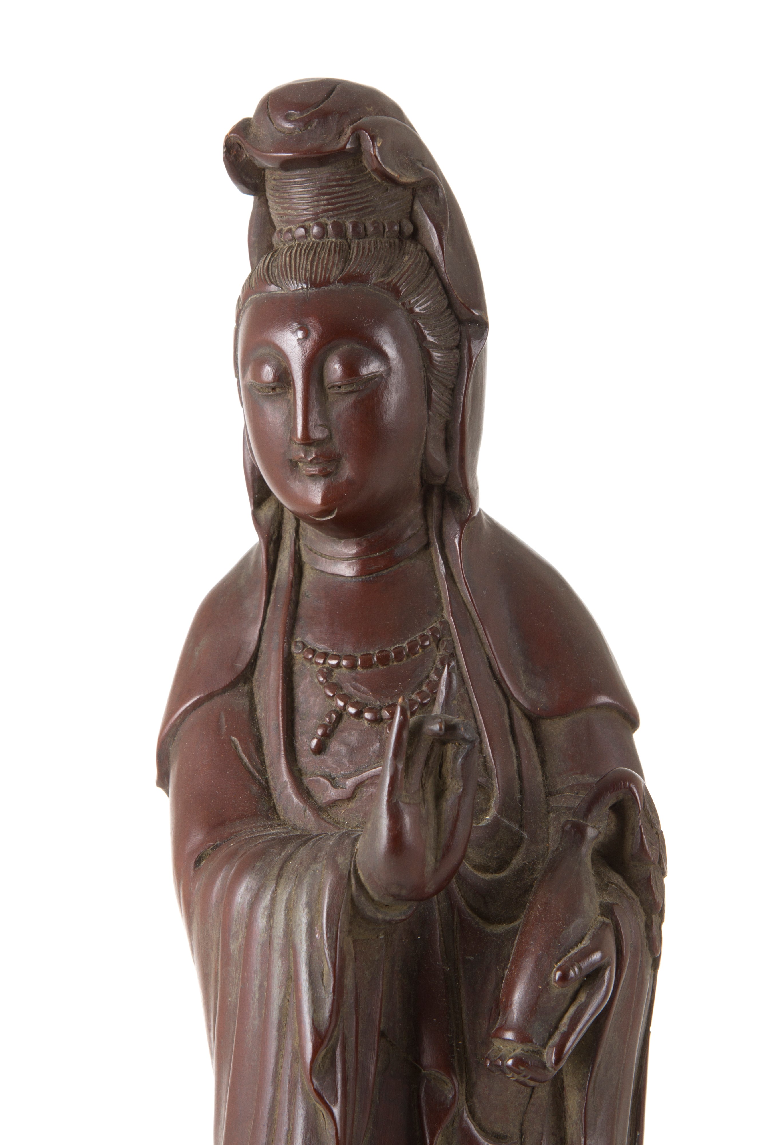 Scultura in legno "GUANYIN"