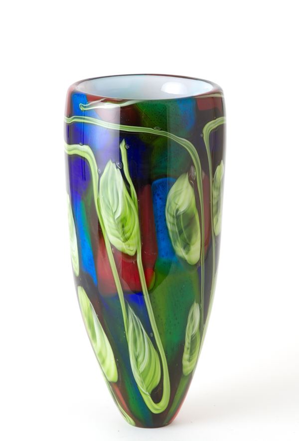 Vaso in vetro di Murano