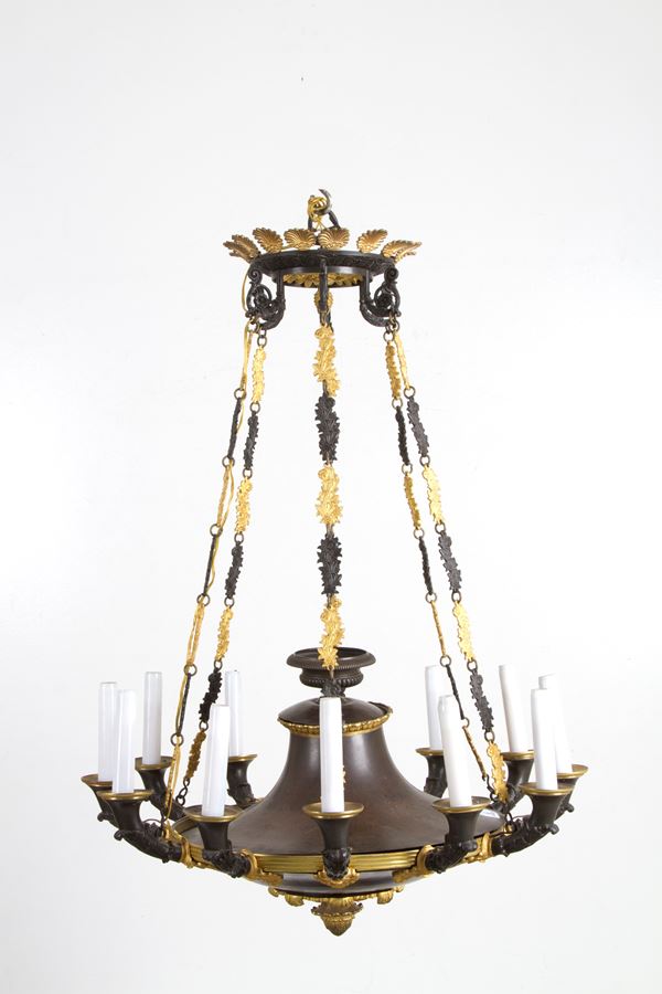Lampadario Napoleone III