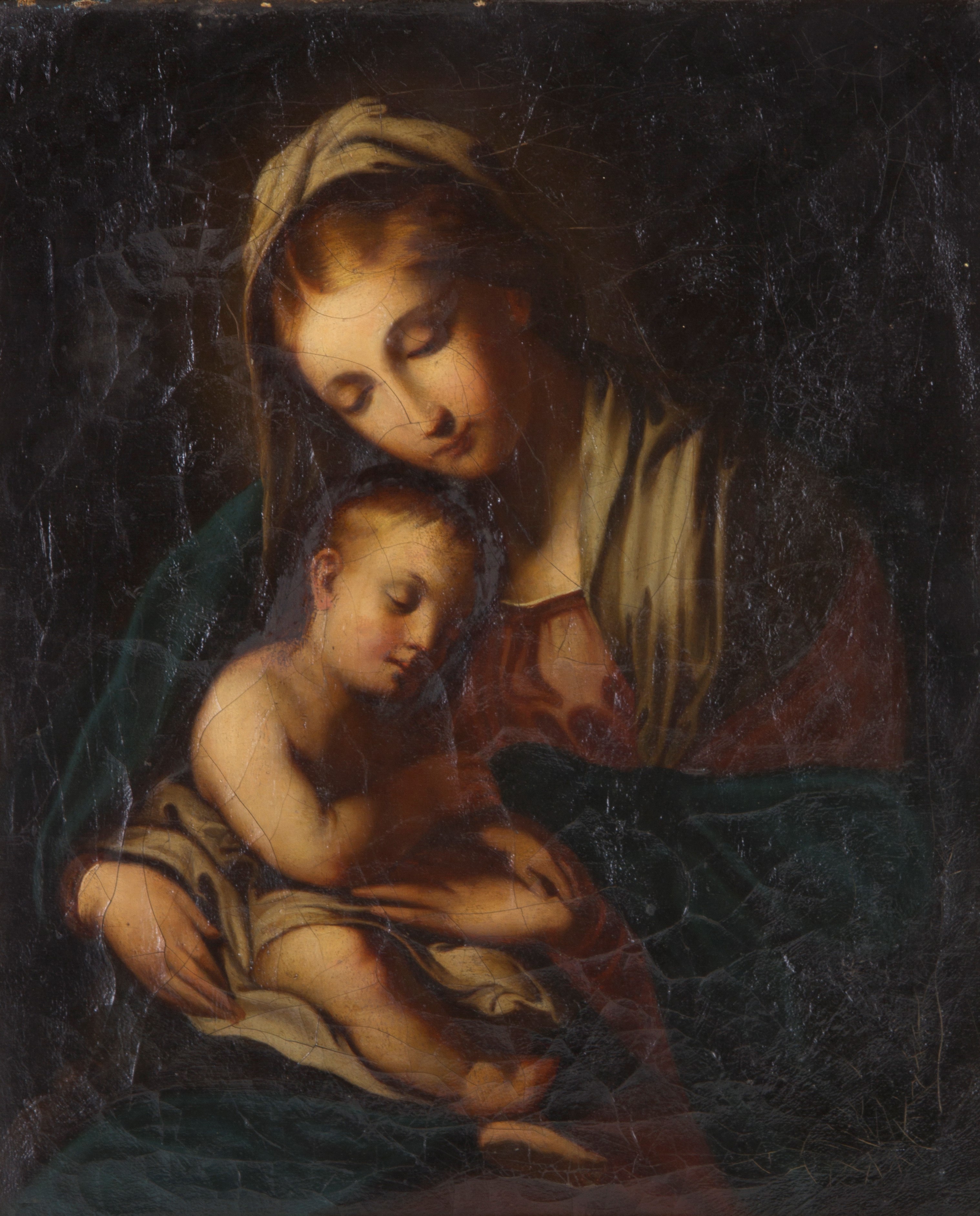 Dipinto "madonna con Bambino"
