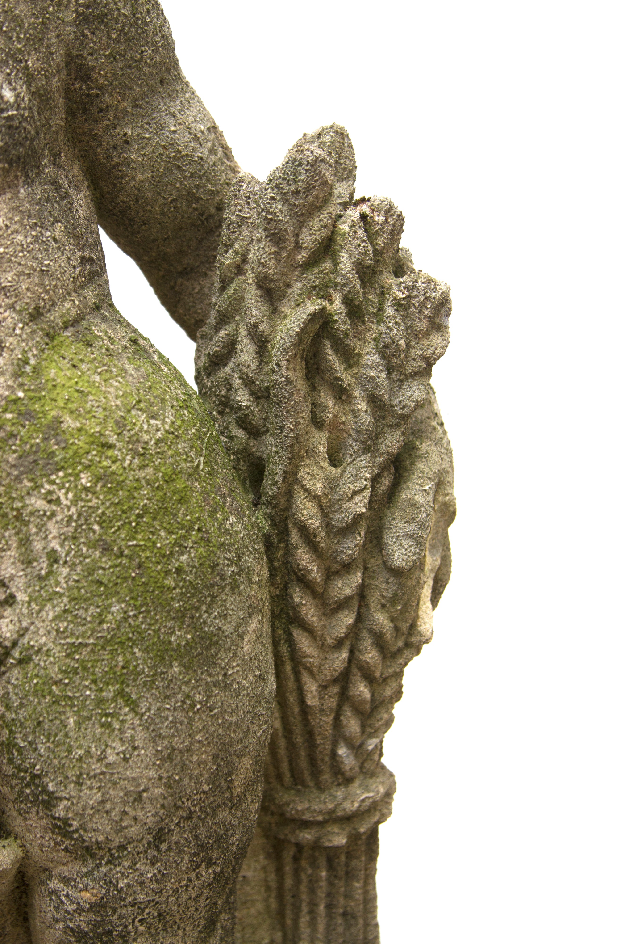 Coppia di Sculture da Giardino "putti Allegorici"