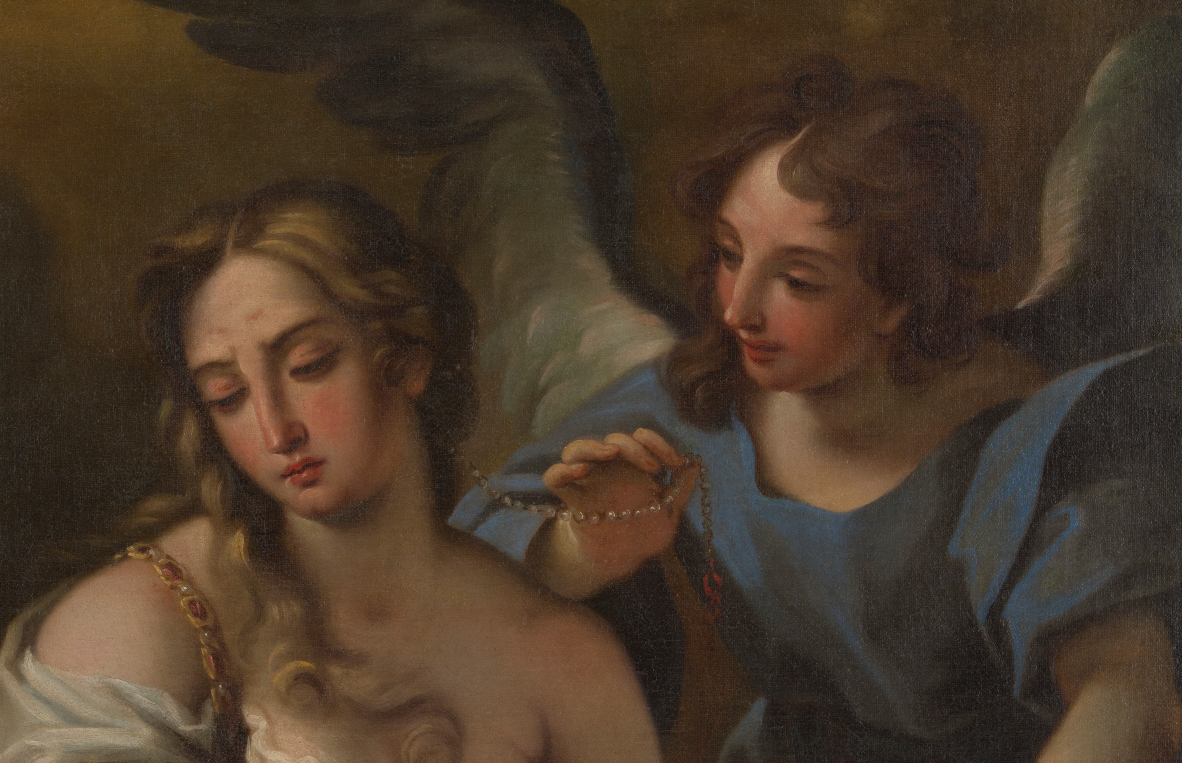 Stefano Maria Legnani Detto il Legnanino - Dipinto "il Pentimento di Maria Maddalena"