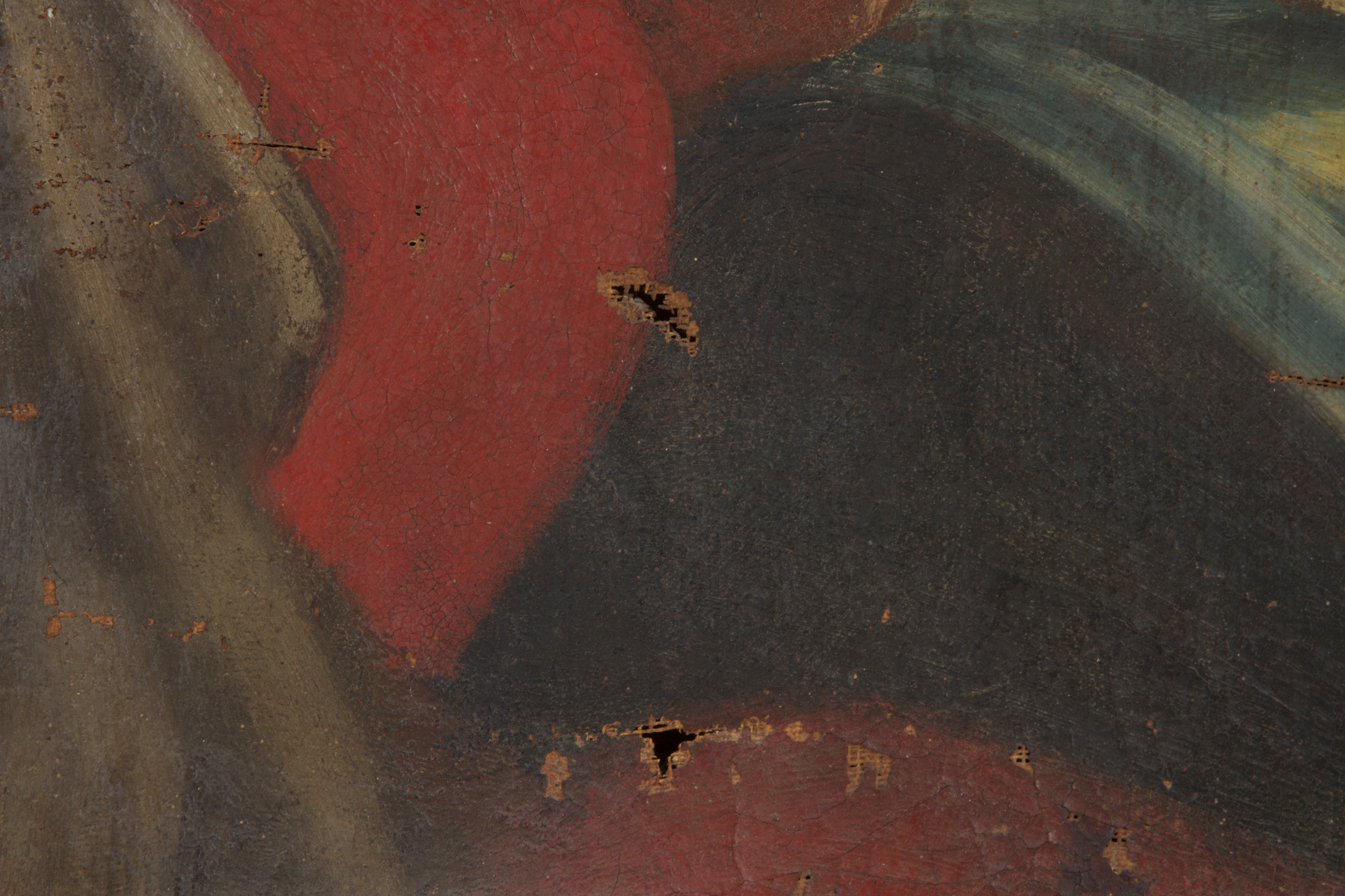 Dipinto "sposalizio Mistico di Santa Caterina con Angelo"